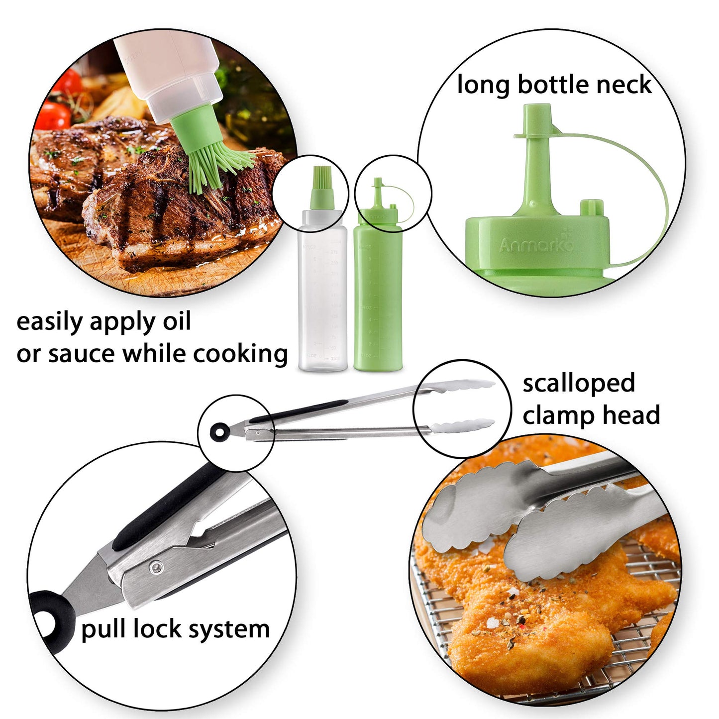 Metal Spatula Set Stainless Steel and Scraper - Professional Chef Griddle Spatulas Set of 6 - Heavy Duty Accessories Great for Cast Iron BBQ Flat Top Grill Skillet Pan