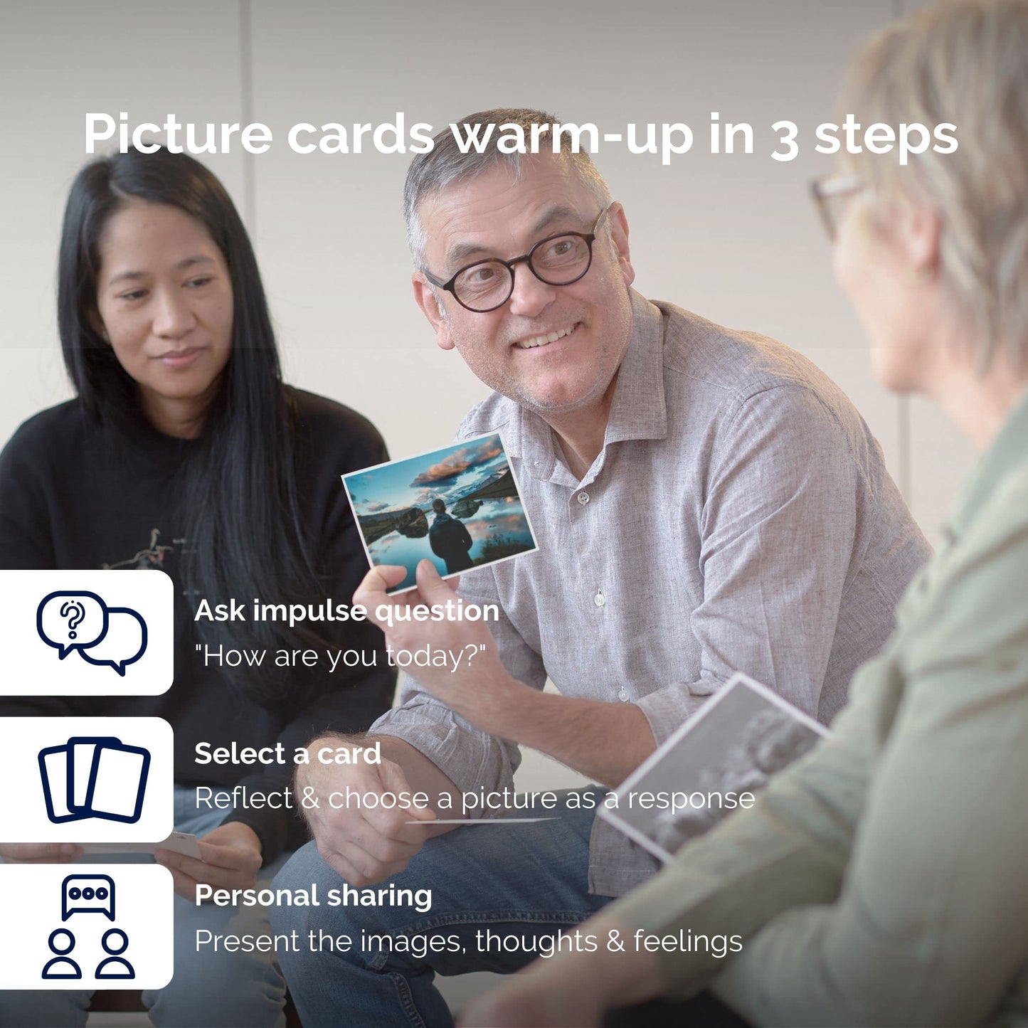 metaFox ‘World of Emotions’ Coaching Cards | 52 Emotion Picture Cards for Coaching & Therapy | Master Your Emotions & Build Emotional Intelligence