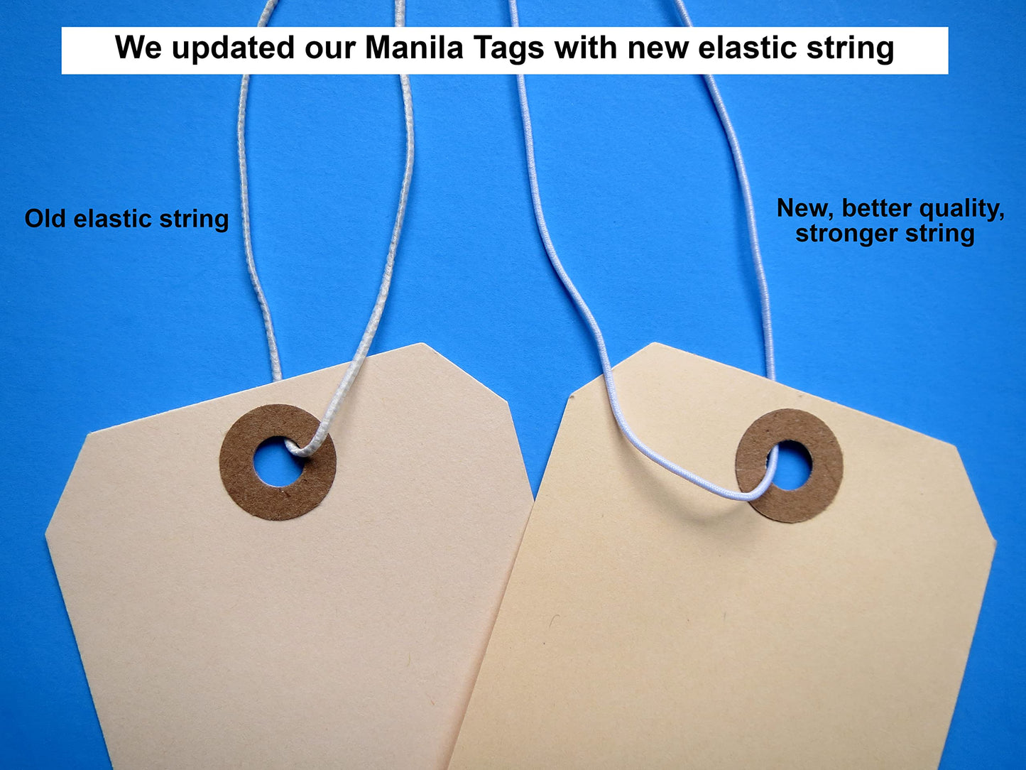 Manila Shipping Label Tags