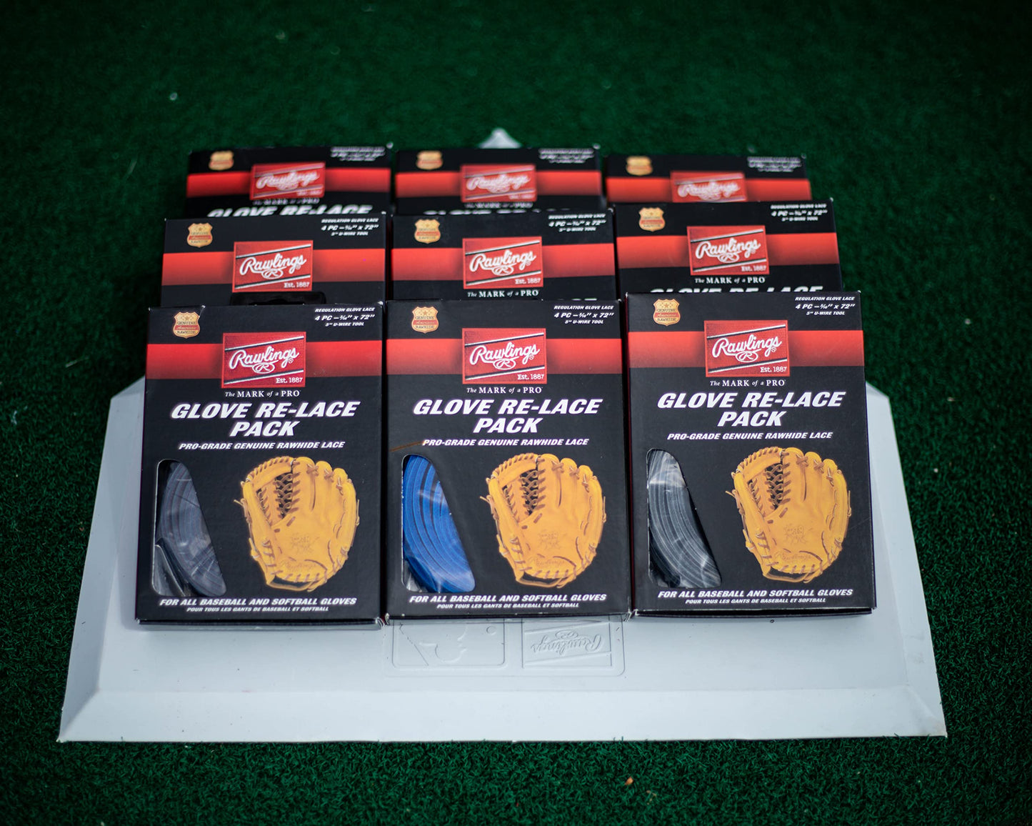 Rawlings Glove Re-Lace Pack, Red