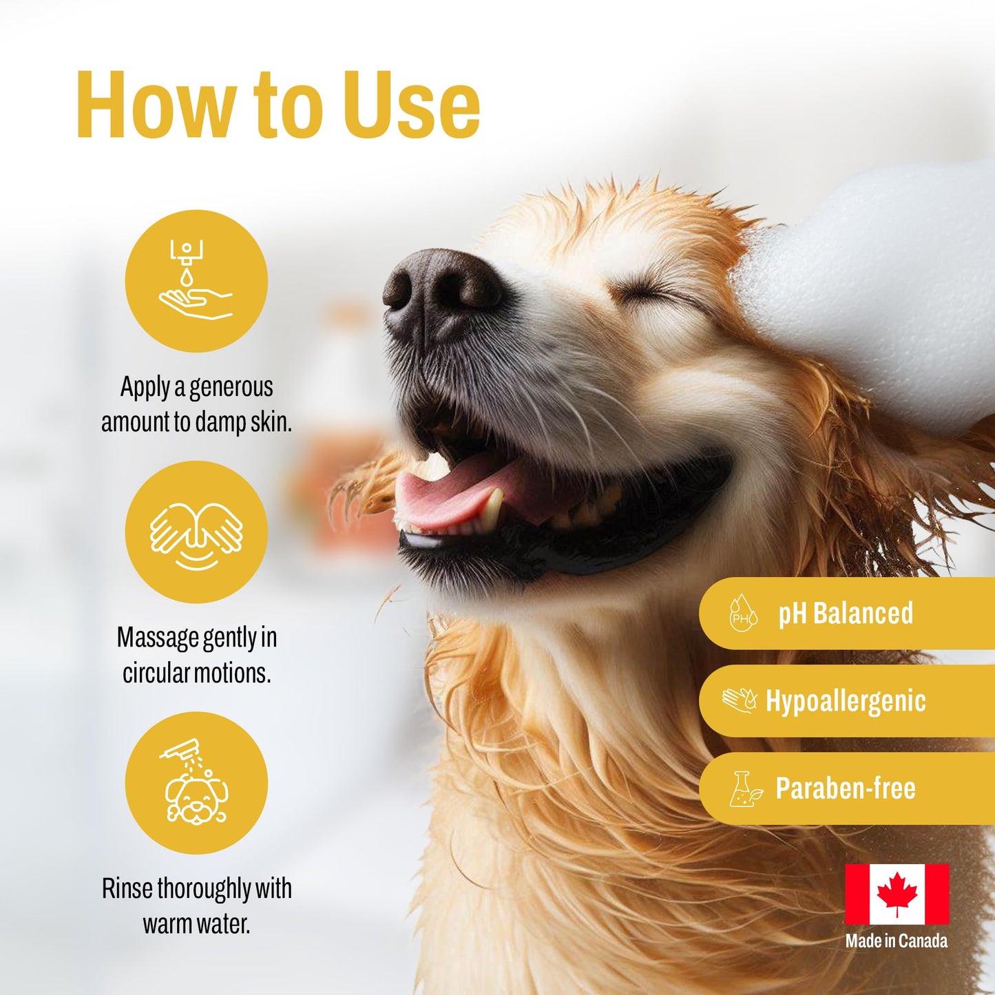 Puppy Shampoo - All Natural and Hypoallergenic with Aloe and Coconut Soothing for Normal Dry Itchy or Allergy Sensitive Skin - Moisturizing & Nourishing Pet Grooming Organic Dog Shampoo, 1 Gallon