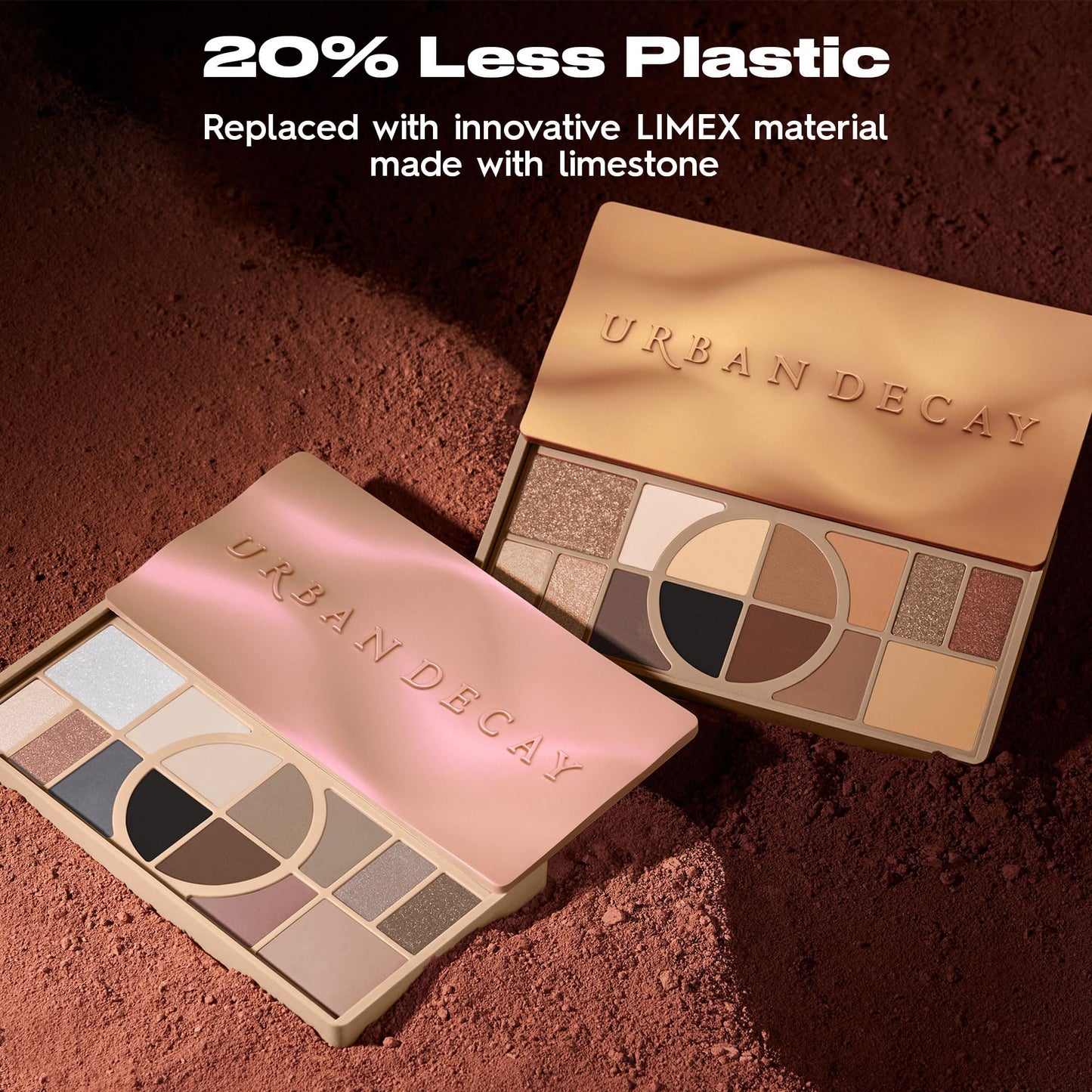 Urban Decay Naked Shaped Eyeshadow Palette - Multi-Use Neutral Eye & Face Palette, 14 Crease & Transfer-Resistant Shades, Up to 16 HR Wear, Sculpting Creams, Defining Powders, Shimmer Highlighters