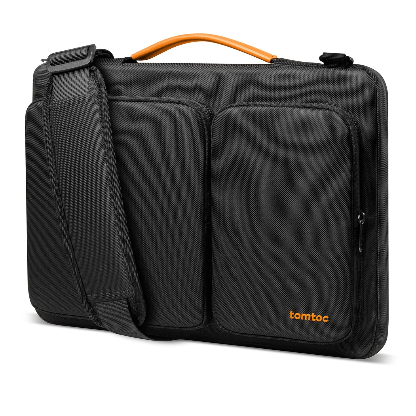 tomtoc 360 Protective Laptop Shoulder Bag for 16-inch MacBook Pro M5/M4/M3/M2/M1 Pro/Max 2026-2019, Water-resistant Sleeve for Dell XPS 15 Surface Book 3 The New Razer Blade 16