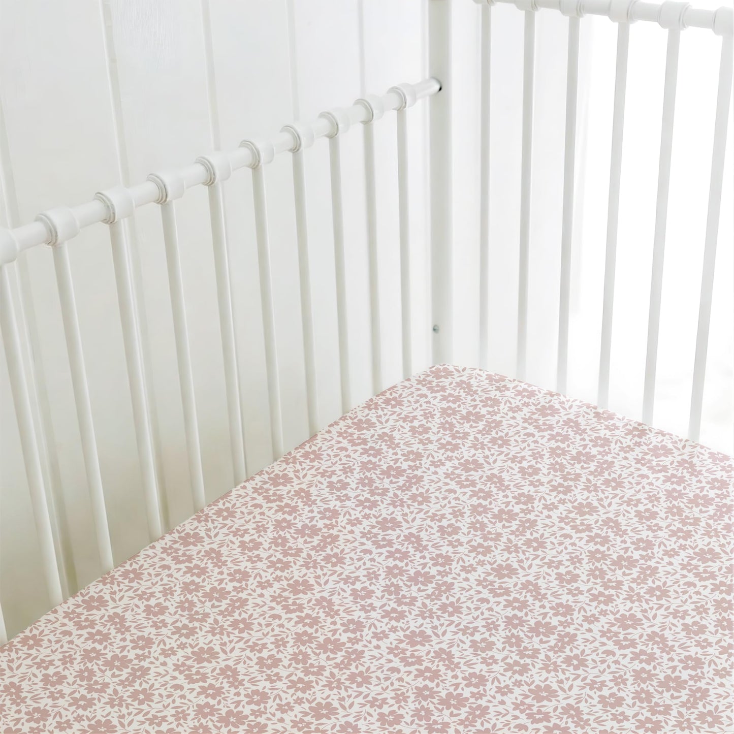 Sorrel + Fern 2-Pack Crib Sheets for Standard Crib Mattress (Watercolor Airplanes and Clouds) - Premium Fitted Sheets - Buttery Soft Cotton Blend