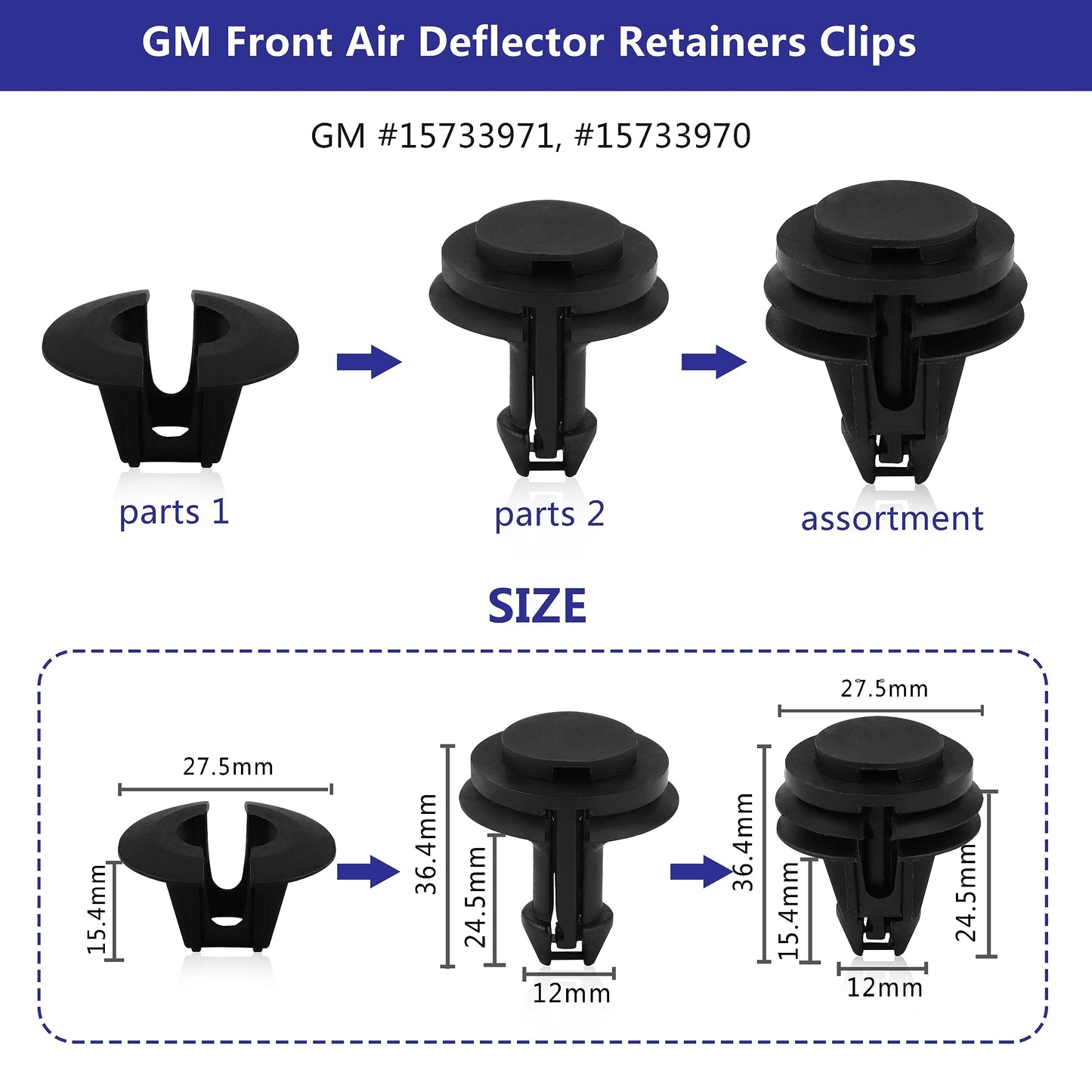 Car Bumper Clips Shield Retainer Clips Plastic Rivets 1001PCS Automotive Push Pins Assortment Xmas Tree Fasteners Kit Most Common Sizes Auto Body Push Pin with Removers for Ford Honda Chrysler GM
