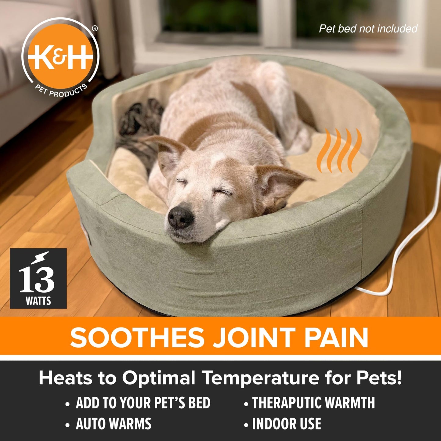 K&H Pet Bed Warmer, 13 Watts, Large, 11 By 24 Inches