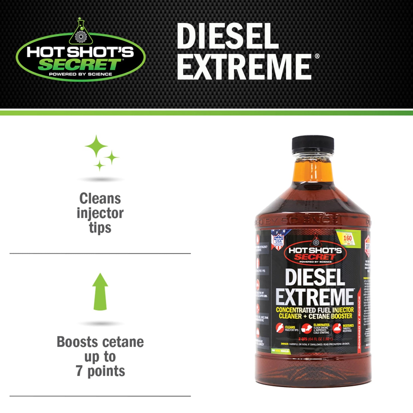 Hot Shot's Secret - P040464Z Diesel Extreme Clean and Boost - 64 fl. oz.