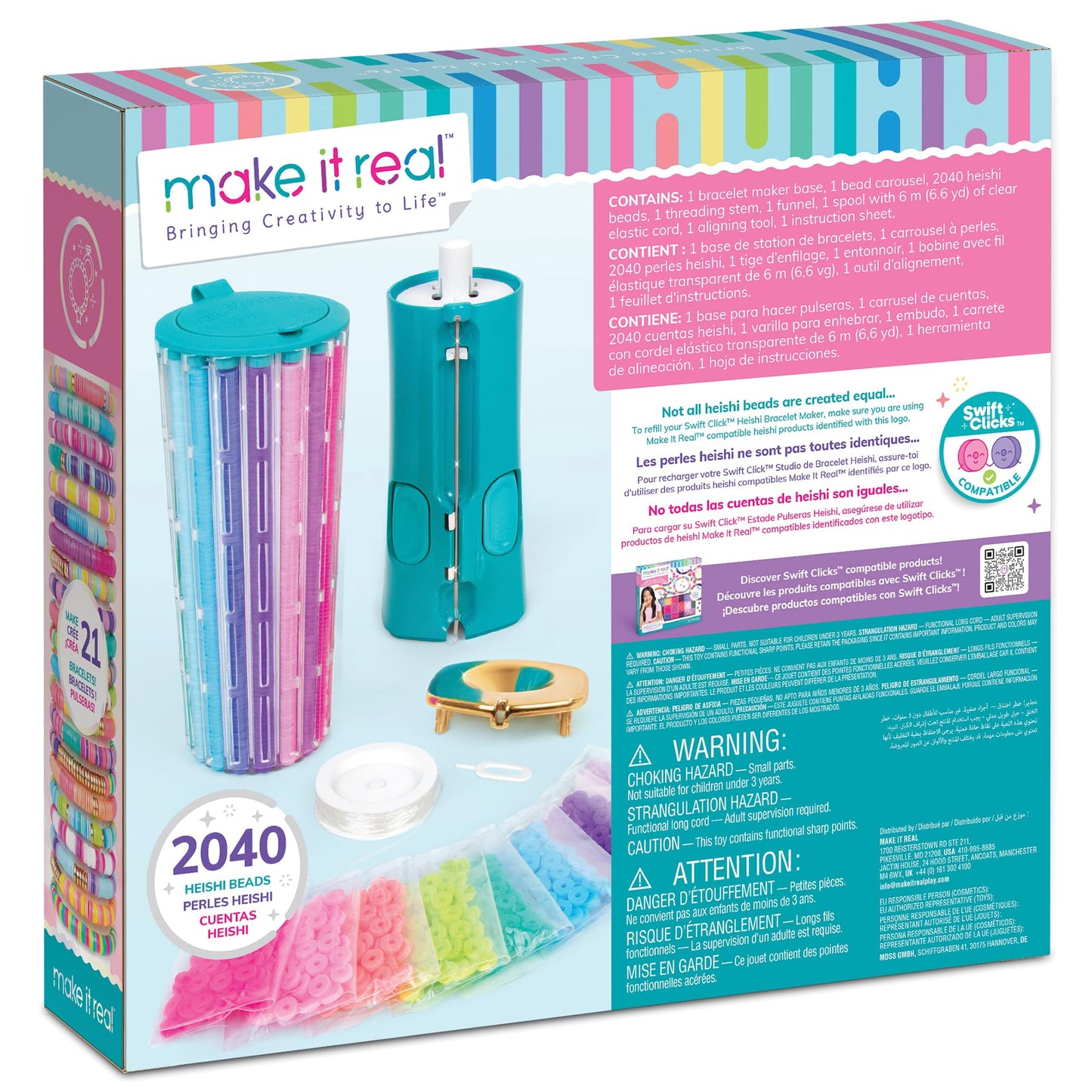 MAKE IT REAL SWIFT CLICKS HEISHI BRACELET MAKER