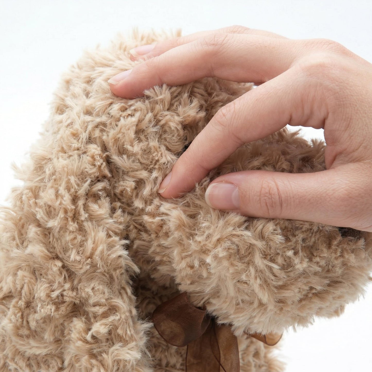 WEIGEDU Poodle Puppy Goldendoodle Stuffed Animal, Adorable Toy Dog Labradoodle Plush for Kids Boys Girls Birthday Easter Nursery Bedtime Gift, 32cm Golden