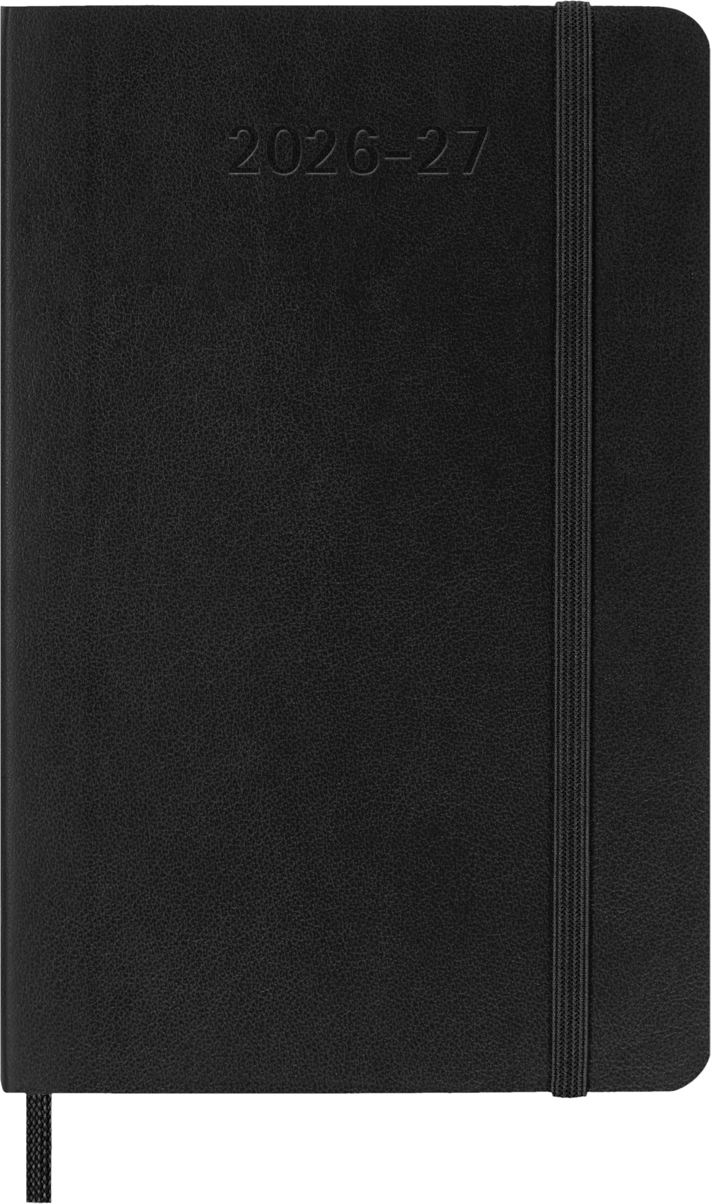 Moleskine Classic 18 Month 2026-2027 Weekly Planner, Soft Cover, Pocket (3.5" x 5.5"), Black, 208 pages