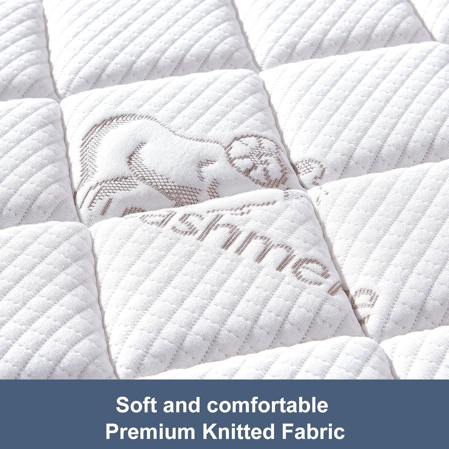 Premium Pack and Play Mattress Topper-38" x 26" x 1.5", Breathable, Soft, Safety-Reinforced Play Yard Mattress for Babies and Toddlers, Fits Pack N Play Playpens, White