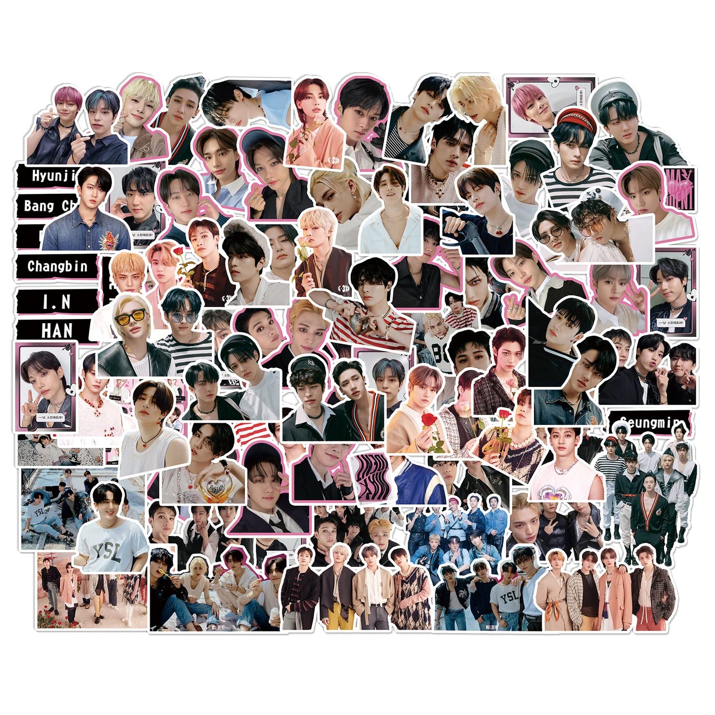 KPOPBP New Album Gift Box Set Kpop Merchandise Photocards Lanyard Keychain Gifts for SKZ Fans