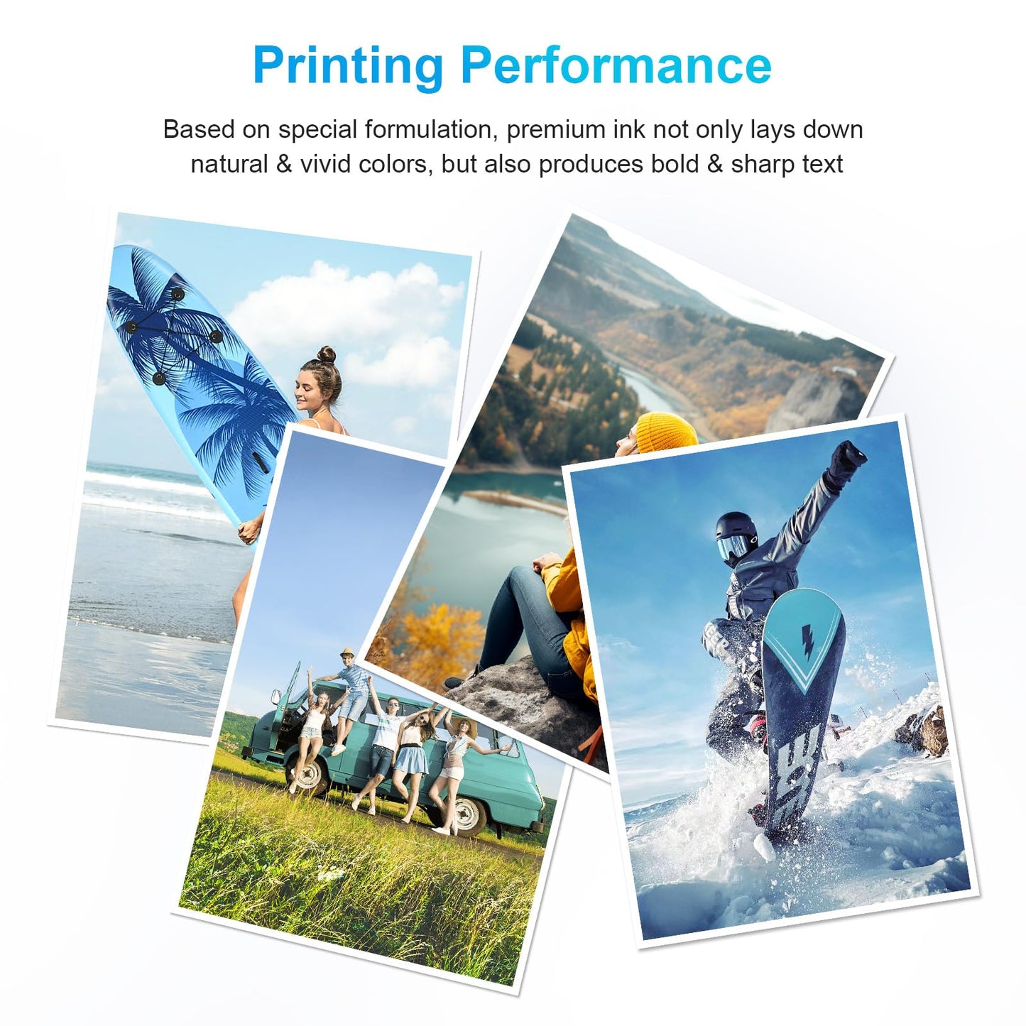 PANINK Remanufactured Ink Cartridges Replacement for Canon 240 241 240xl 241xl PG-240 XL CL-241 XL Combo Pack for Pixma MG3620 MG3600 TS5120 TS5100 MG3520 MG2120 MX452 MX472 MX512 Printer