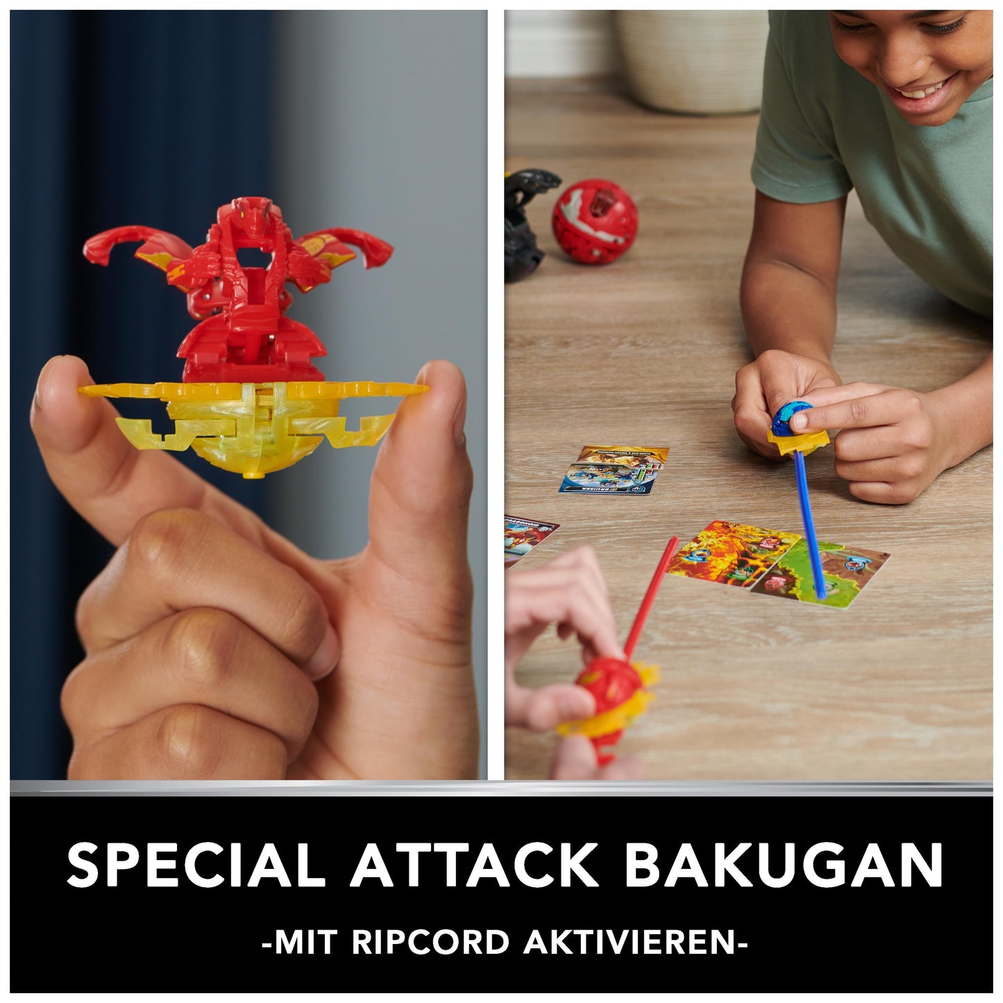 Bakugan Battle 5-Pack, Special Attack Dragonoid, Ventri, Bruiser, Octogan, Trox; Customizable, Spinning Action Figures, Kids Toys for Boys and Girls 6 and up
