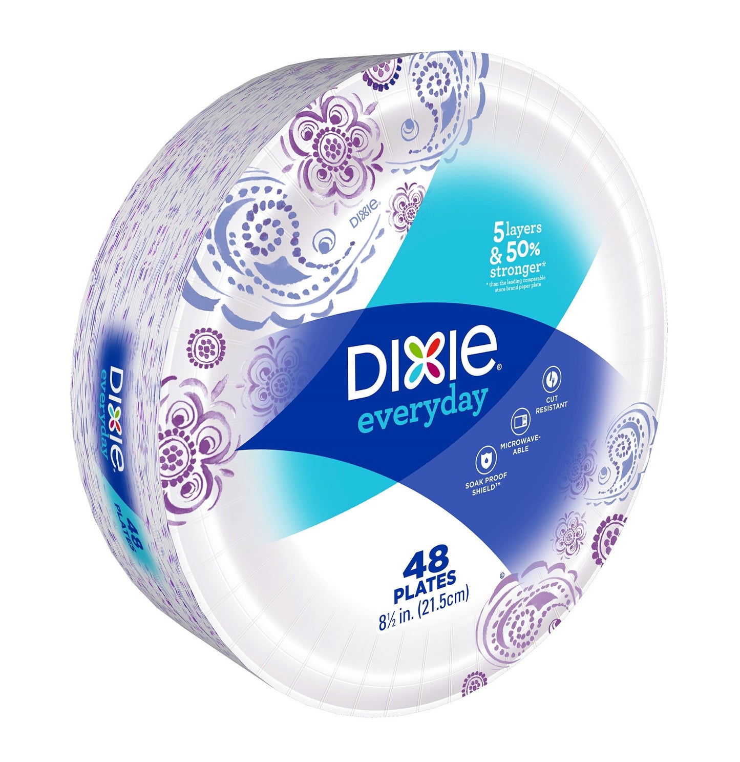 Dixie 48pk 8 1/2 in Plates (Pack of 2)