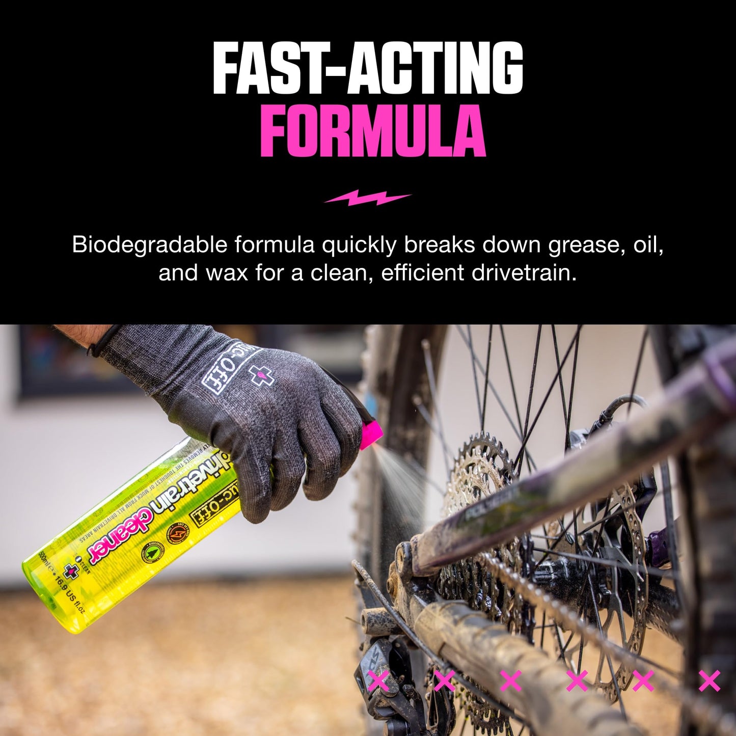 Biodegradable Bike Drivetrain Cleaner Refill 750ml