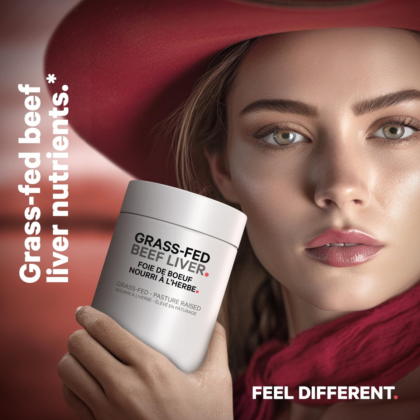 Codeage Grass Fed Beef Liver Supplement - Freeze Dried, Non-Defatted, Desiccated Beef Liver Glandulars Bovine Pills - Liver Health Foods Meat - Argentina Beef Vitamins For Liver - Non-GMO - (2 Pack)