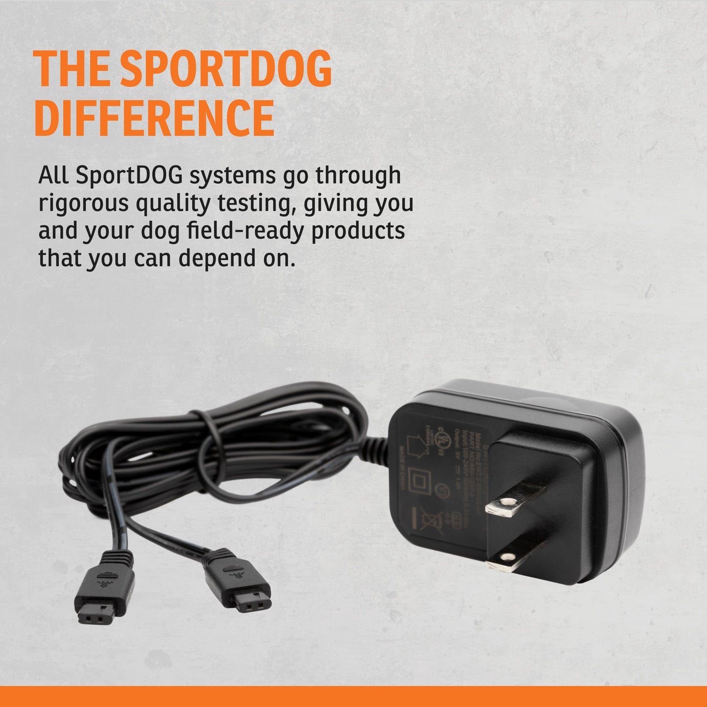 SportDOG Brand SD-425 Adapter Accessory - Power Cord for FieldTrainer 425 Remote Trainer