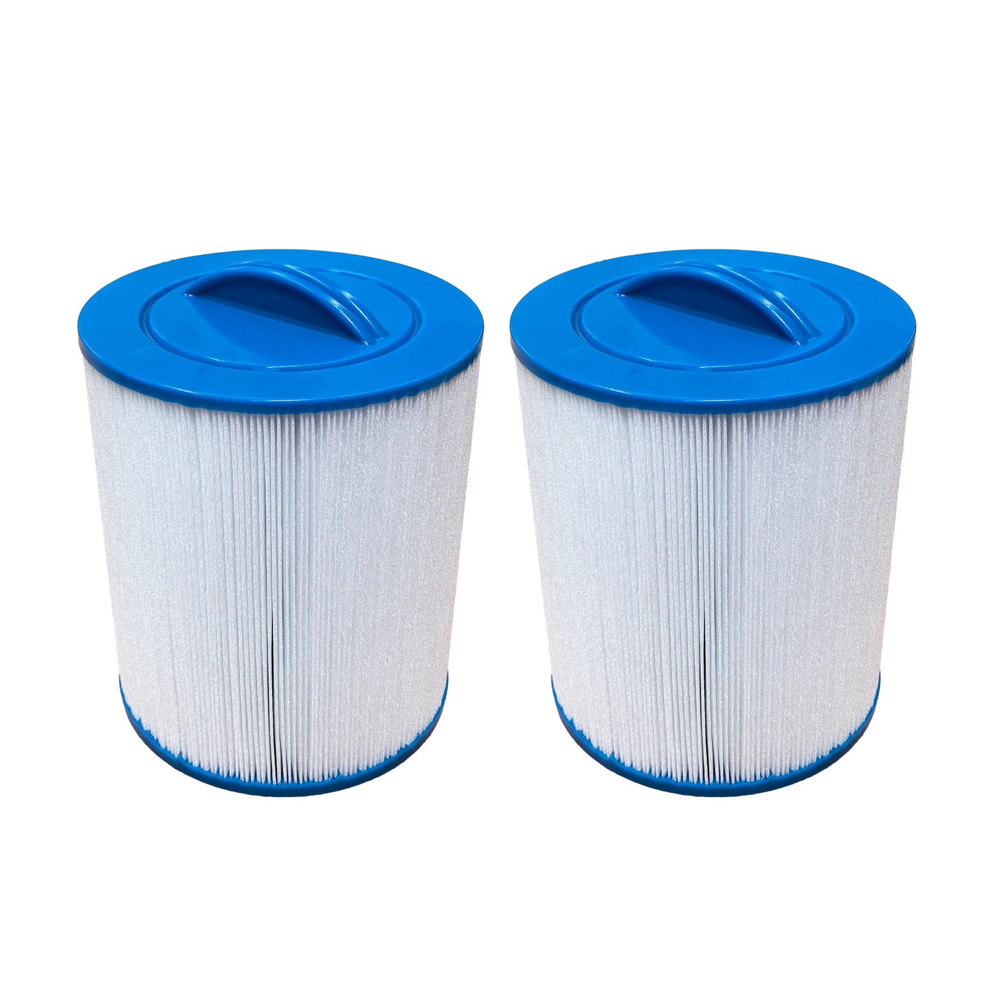 Malaka Spa Filter Compatible with AKU0135 AKU1609 PWL35P3 PWL35P3-M 1-1/2'' SAE Thread/Coarse Thread φ6x7 '' Hot tub Filter Cartridge (NOT MPT/Fine Thread), 35 sq.ft, 2-Pack (White)