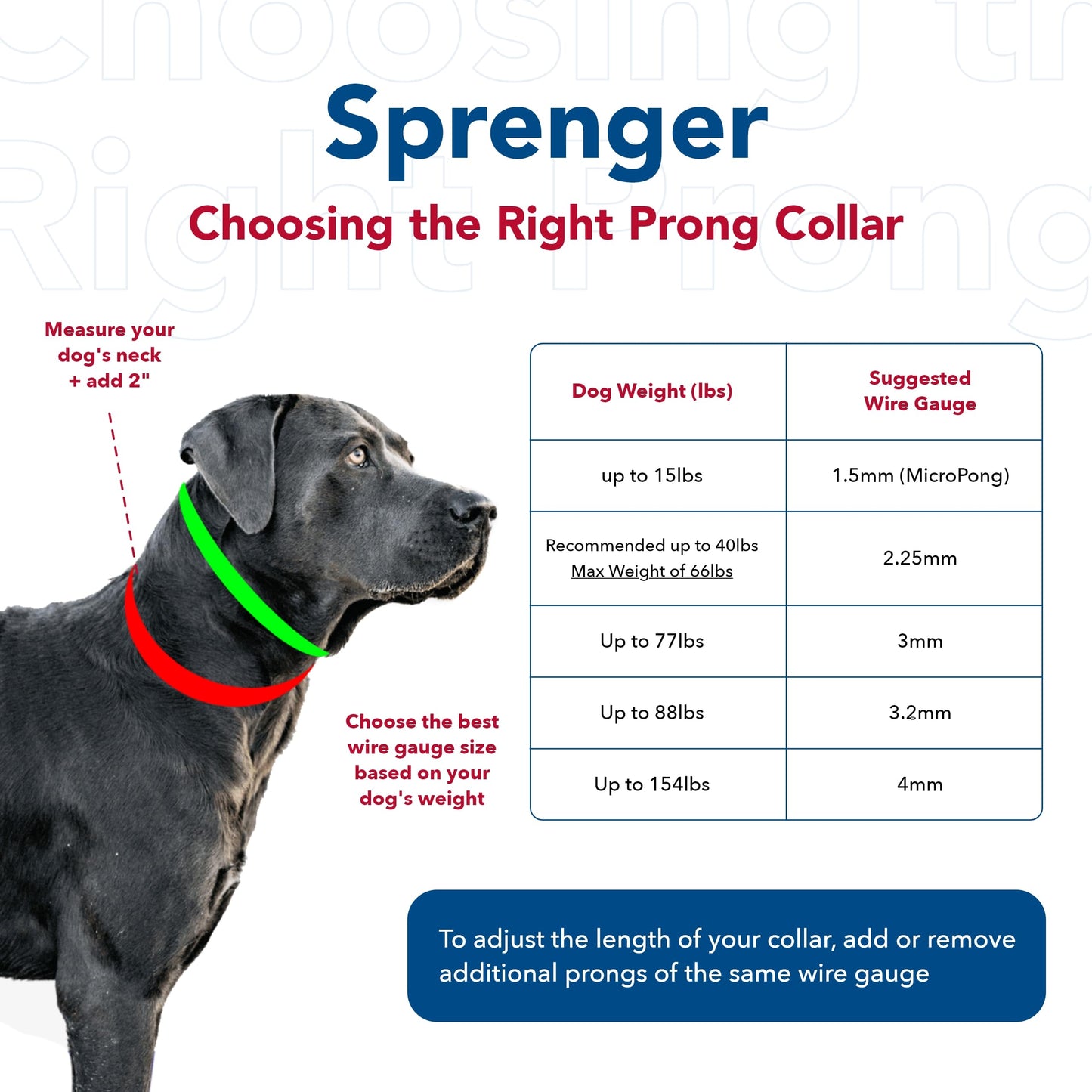 Herm Sprenger - Ultra-Plus Prong Dog Training Collar - Chrome - 3.8 mm x 22" Neck Size; 25" Chain Length
