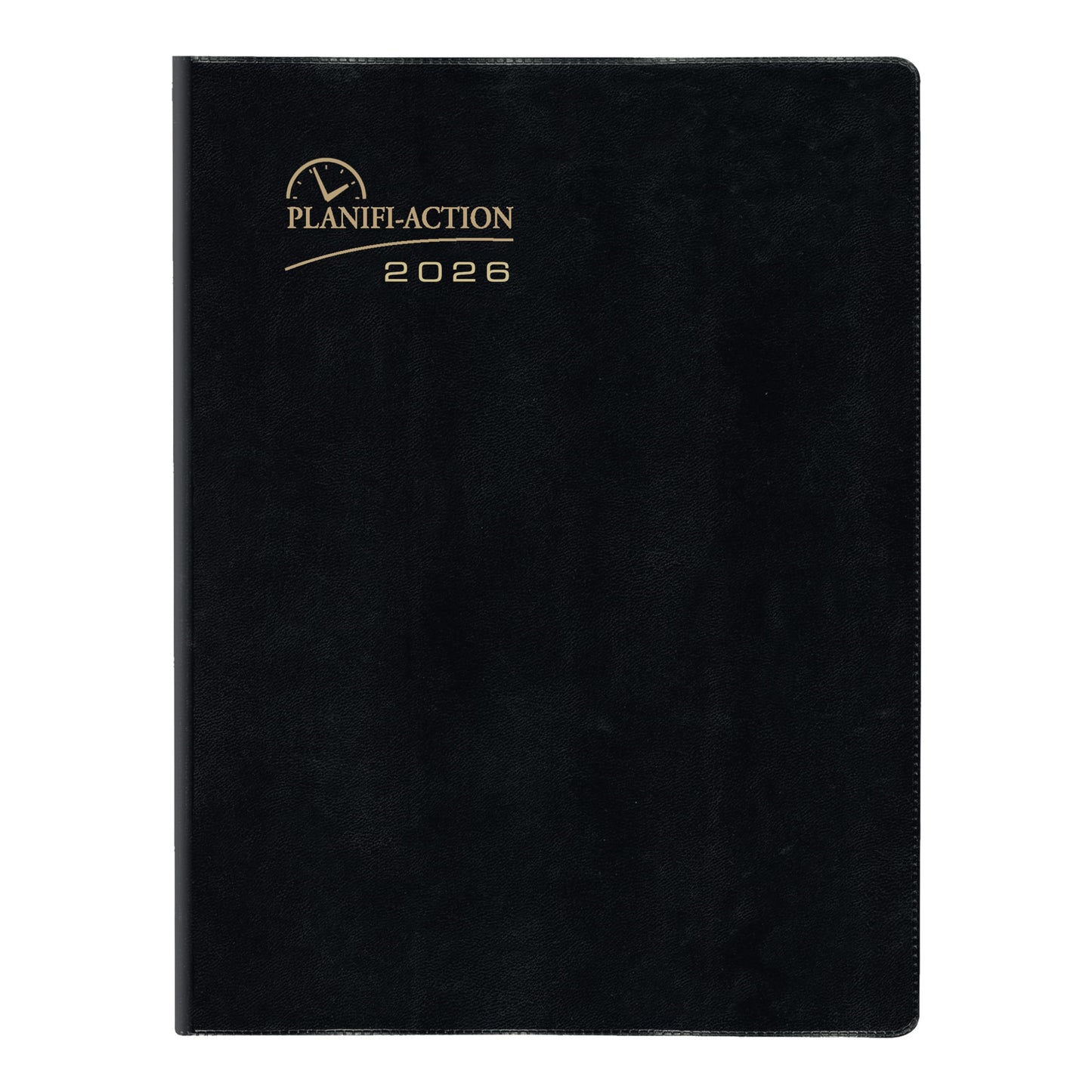 Blueline® 2026 Timanager® Planifi-Action® Weekly/Monthly Planner, Appointment Book, 13 Months, December to December, Twin-Wire Binding, 11" x 8.5", Black, French (C5930.81FT-26)