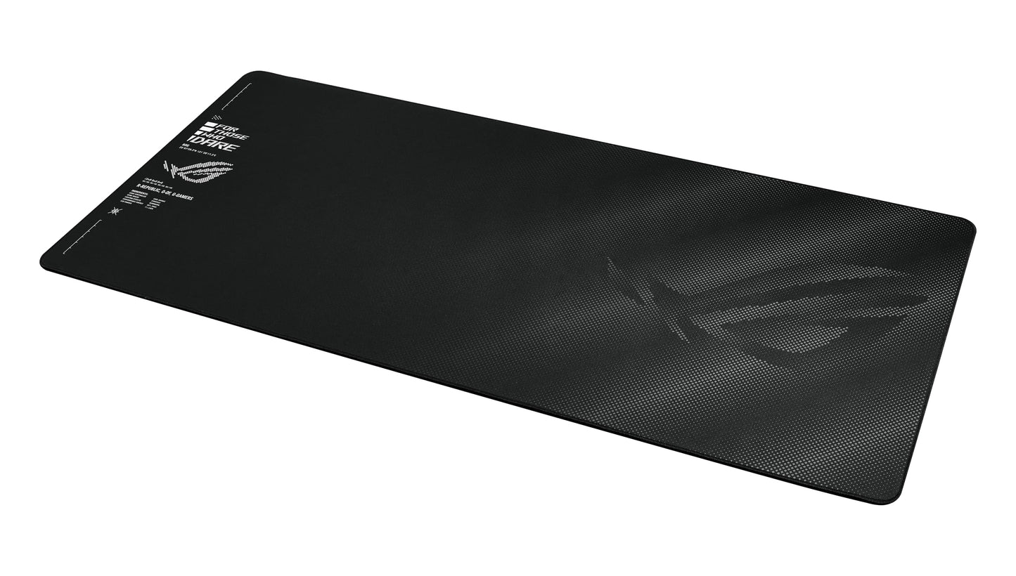ASUS ROG Sheath II XXL Gaming Mouse Pad – 35.4” x 15.7” (XXL Size), Advanced Cooling Fabric, 1.5X Smoother Textile-Weave Surface, Flat-Stitched Durable Edges, Non-Slip Base