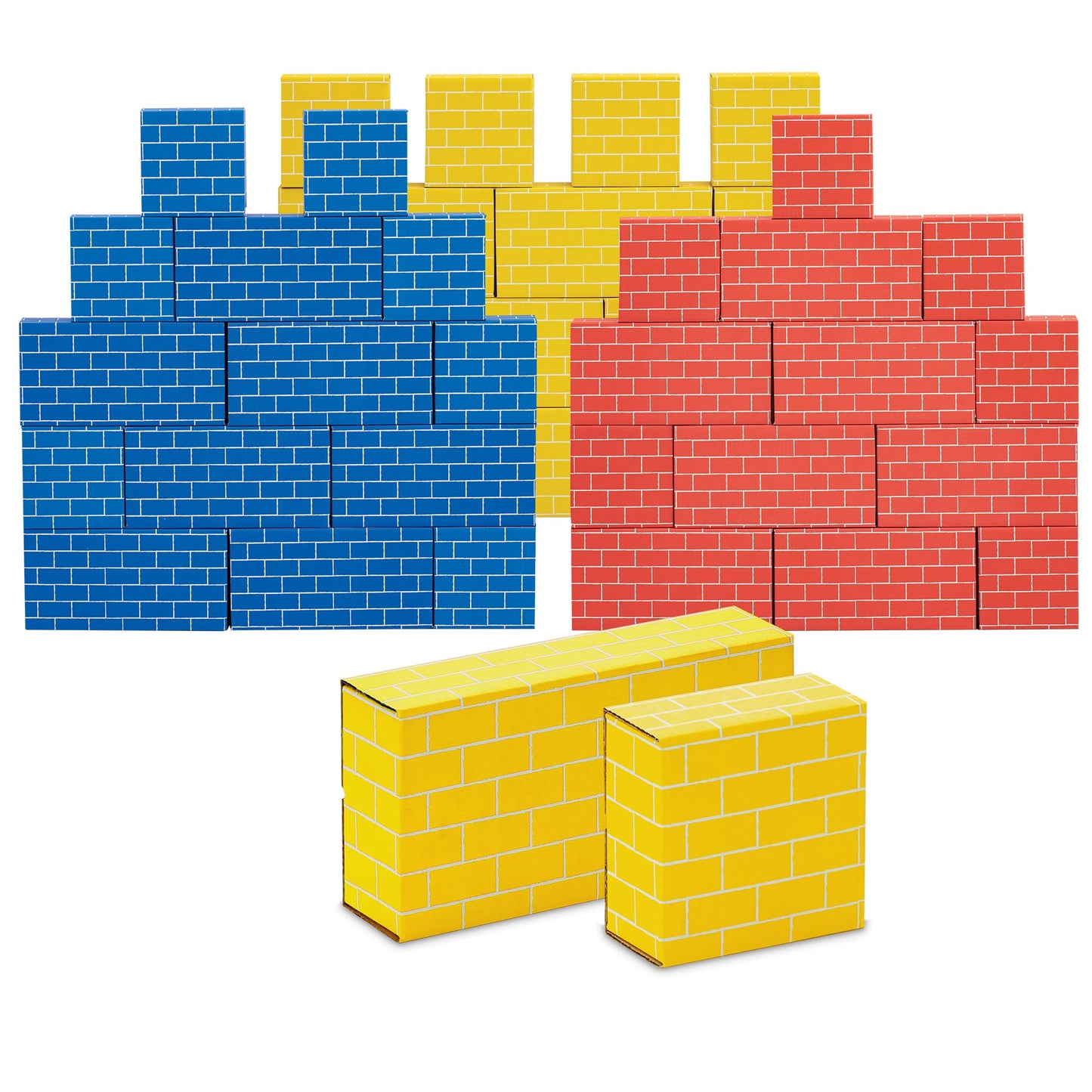 Bankers Box at Play Cardboard Building Blocks, 40 Pack (1230801)