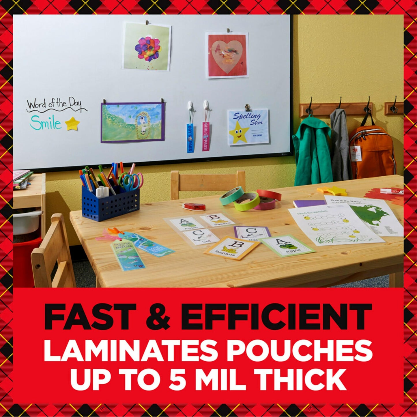 Scotch Thermal Laminating Sheets, Ideal Office or School Supplies, 9 in x 11.5 in, 3-Mil Thick, 100 Laminating Pouches