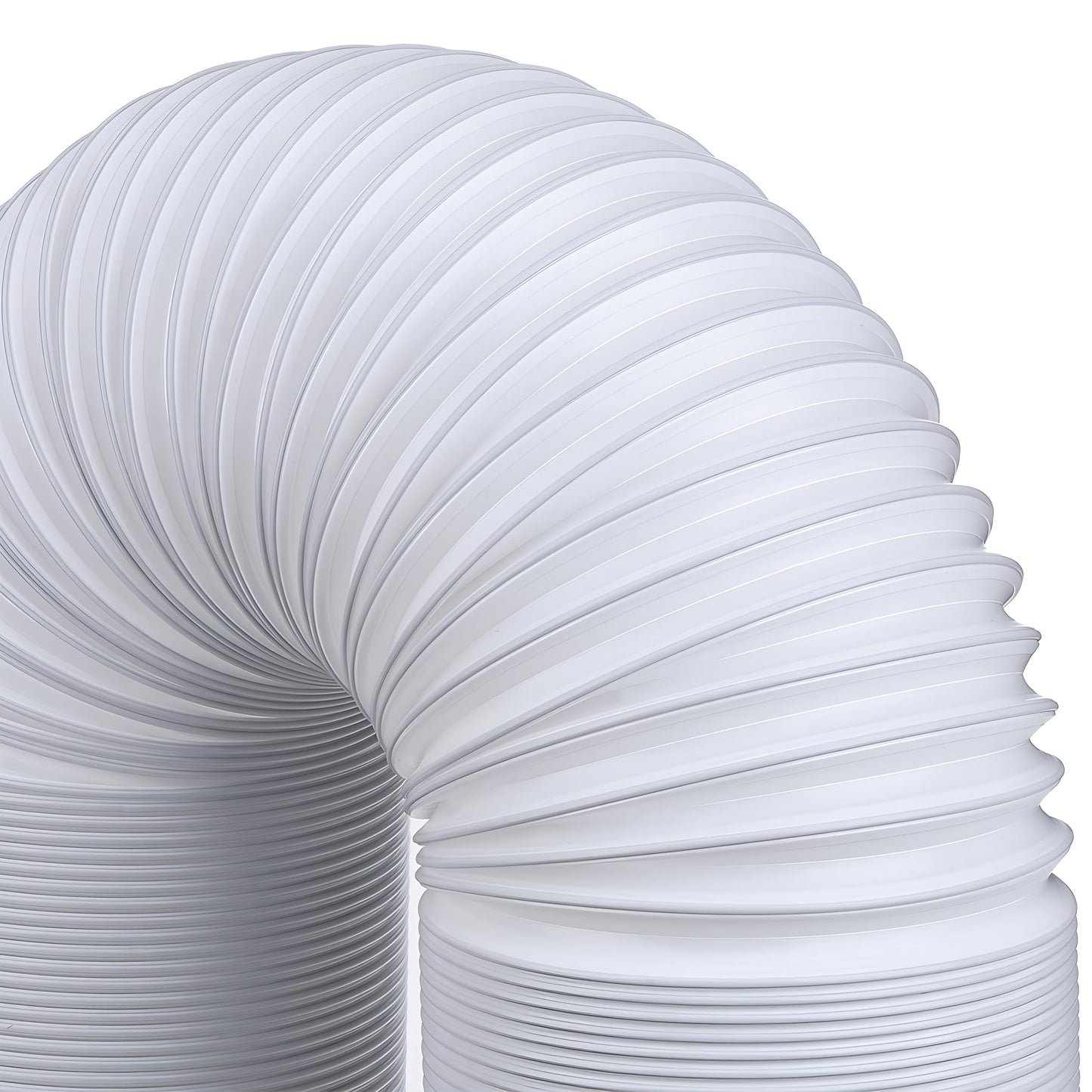 6" x 6.5ft Air Conditioner Exhaust Hose, Moonjor AC Vent Exhaust Hose with Counter Clockwise Thread for 6“ LG, Haier and Other Portable Air Conditioners