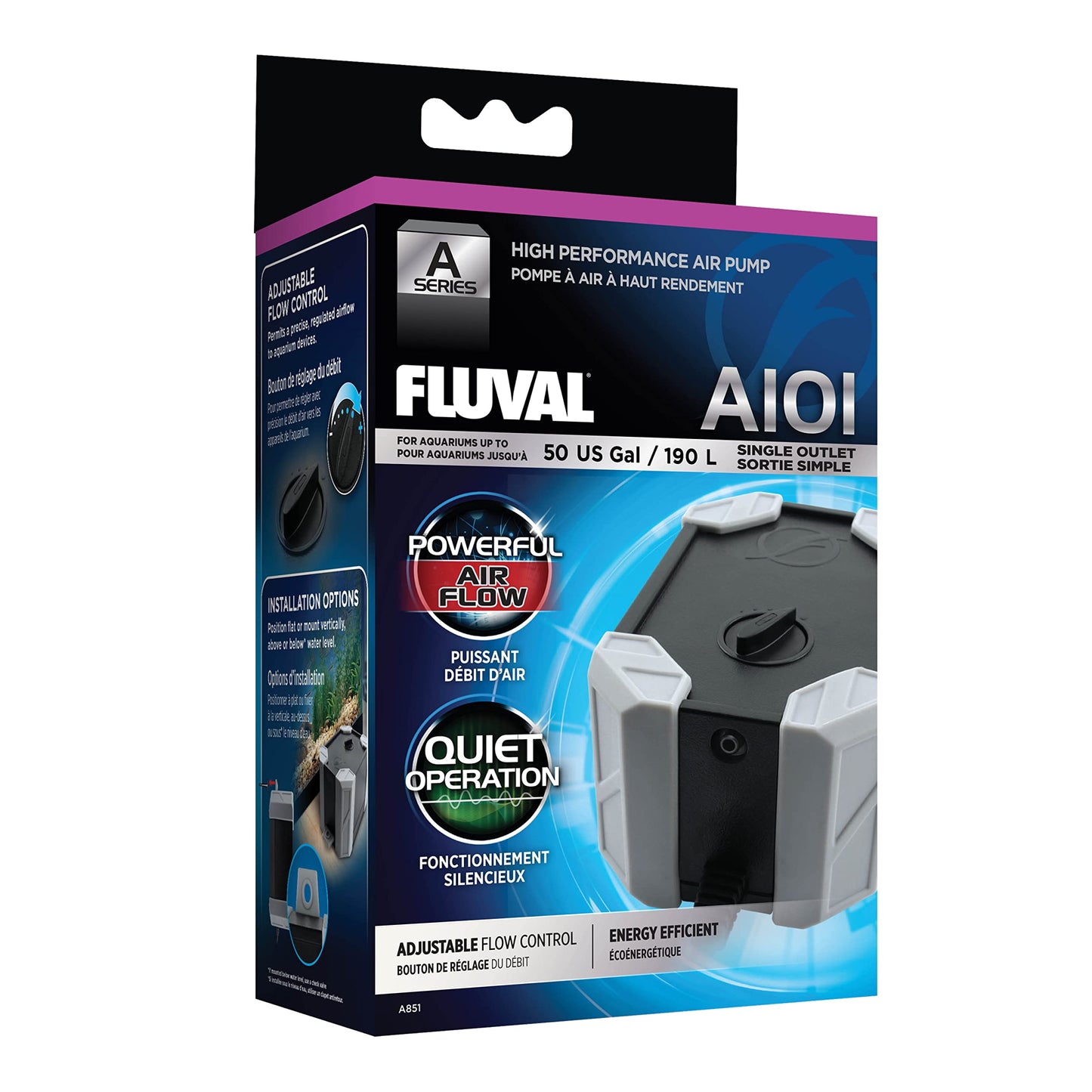 Fluval A101 Air Pump - 190 L (50 US Gal)