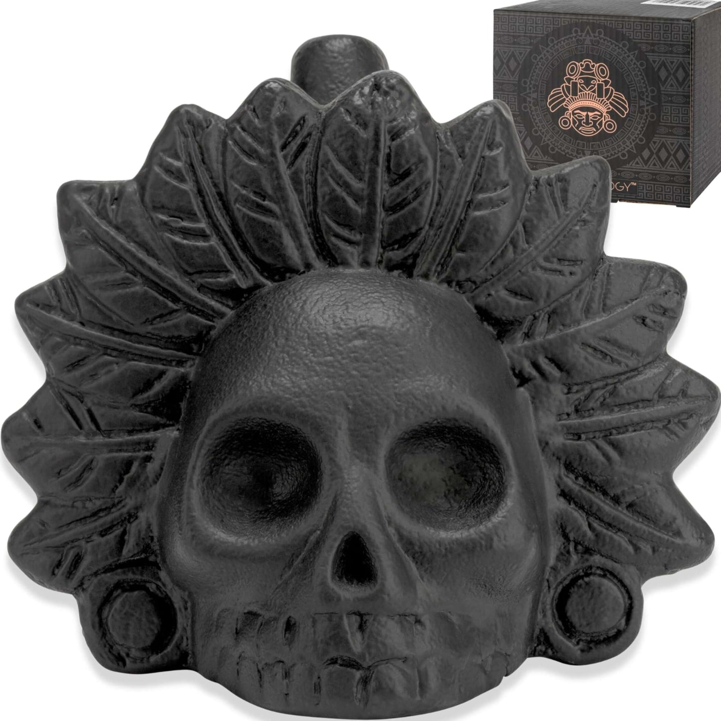 Screaming Aztec Death Whistle: Authentic Human Sounding Screams - Ancient Aztec War Whistle Replica - Loudest Scream Whistle At 125+ Decibels - Gifts For Men Who Have Everything - ARKAEOLOGY