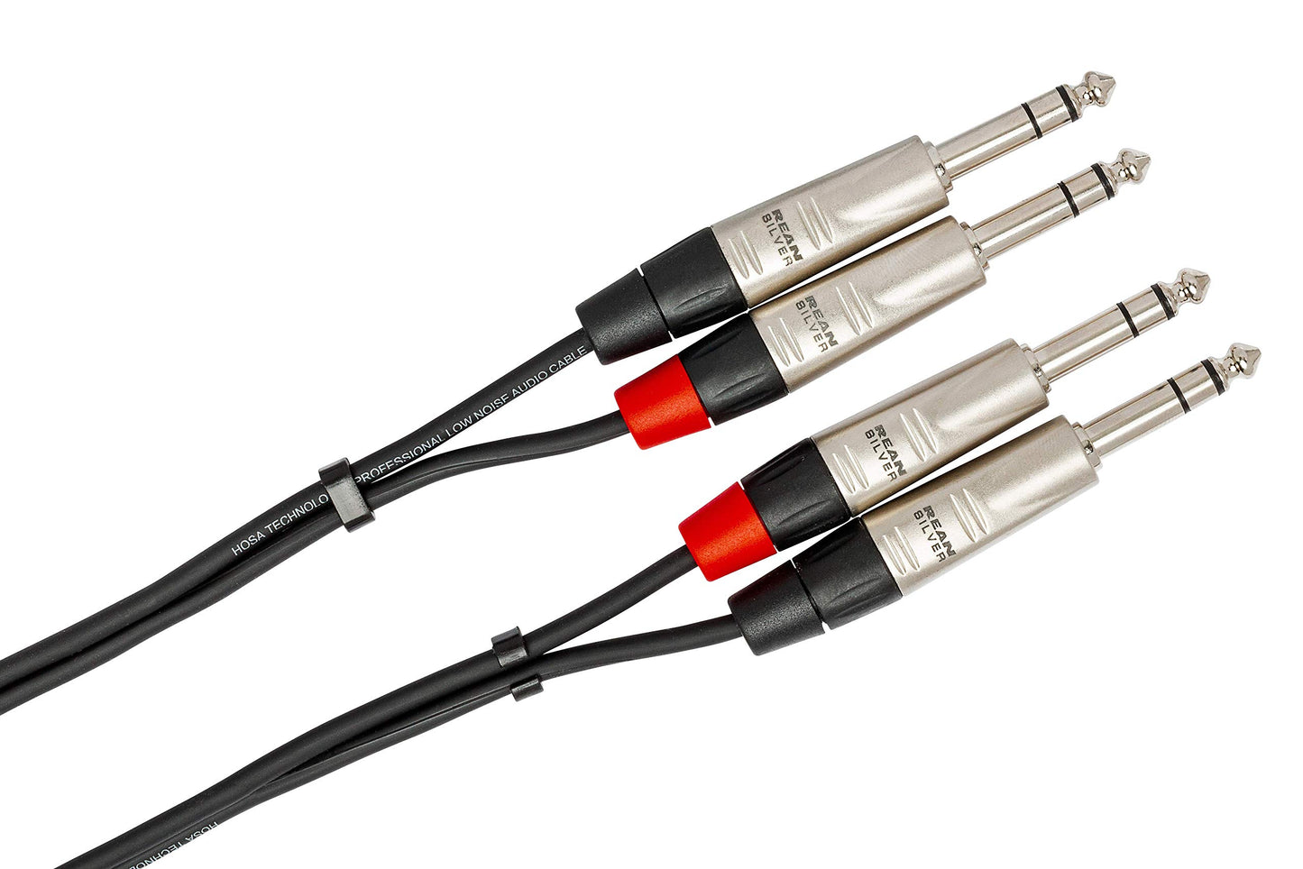 Hosa HSS-010X2 Pro Dual Cable 1/4-Inch TRS - Same 10 Feet