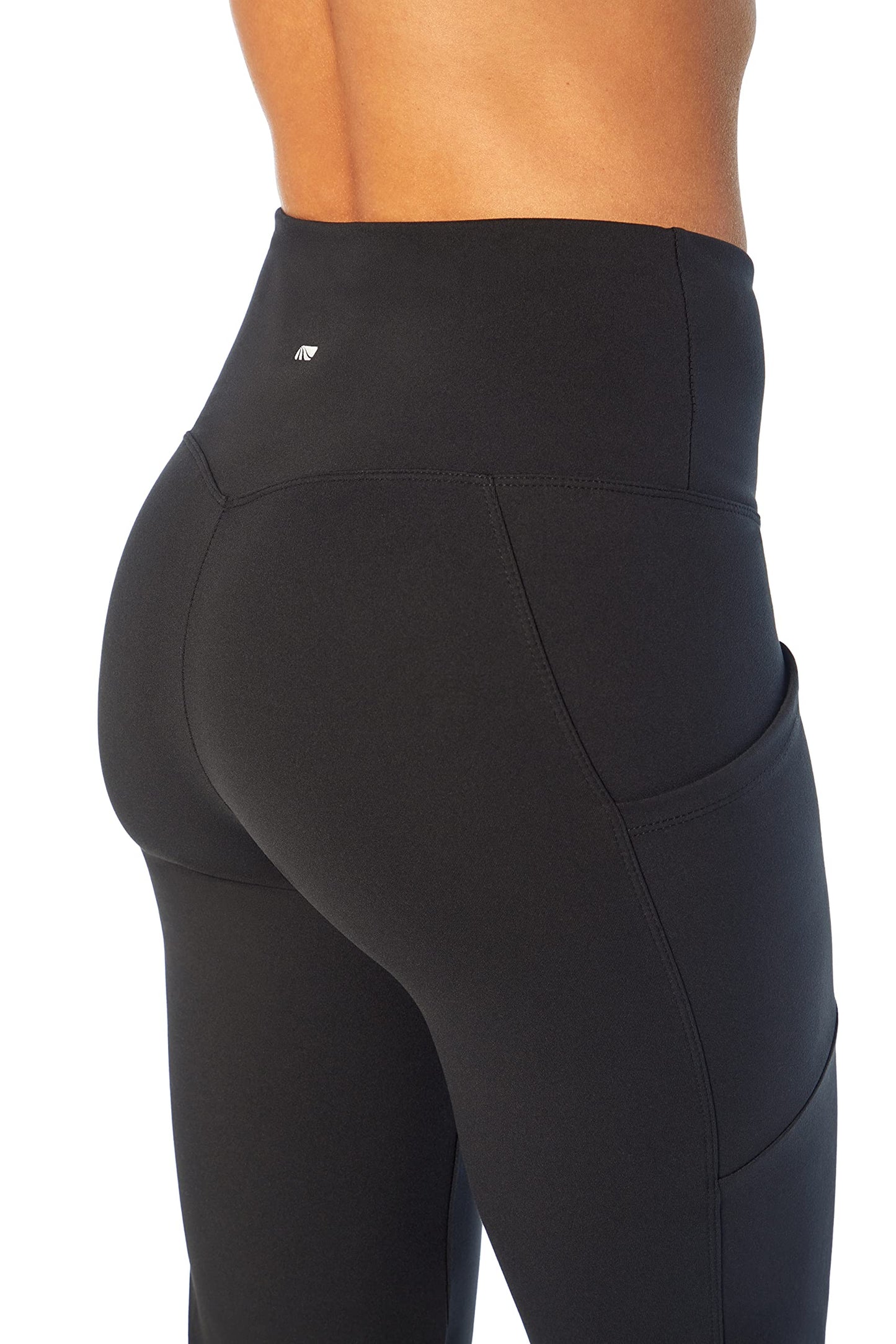 Marika Women's Eclipse Tummy Control Bootleg Pant, Black, Large