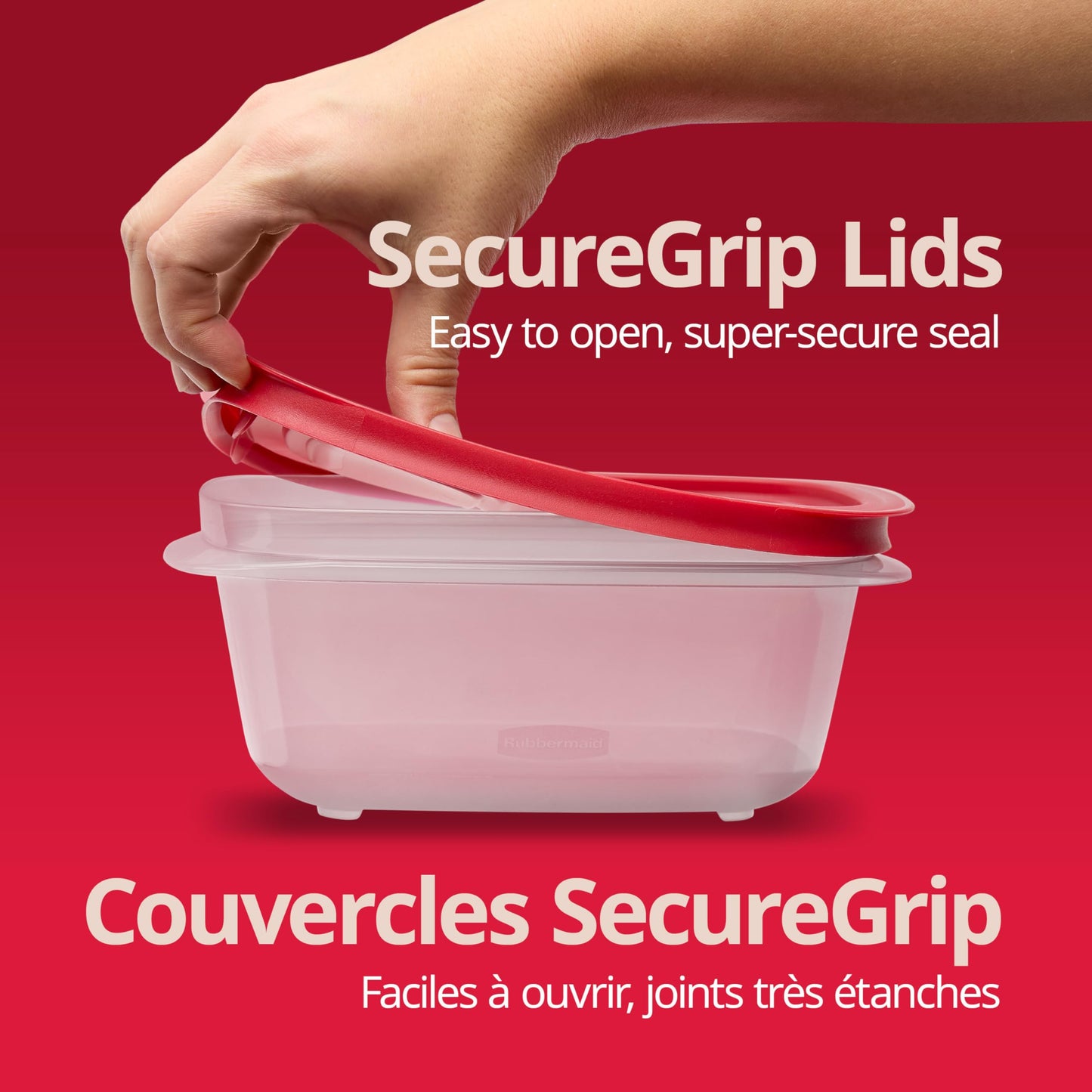 Rubbermaid EasyStore Food Storage Containers with Lids, 38-Piece Set