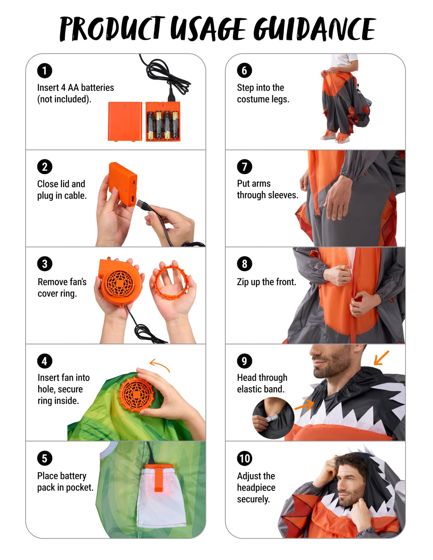 Spooktacular Creations Kids Halloween Inflatable Costume, Broccoli Blow Up Costume for Halloween Cosplay Themed Party