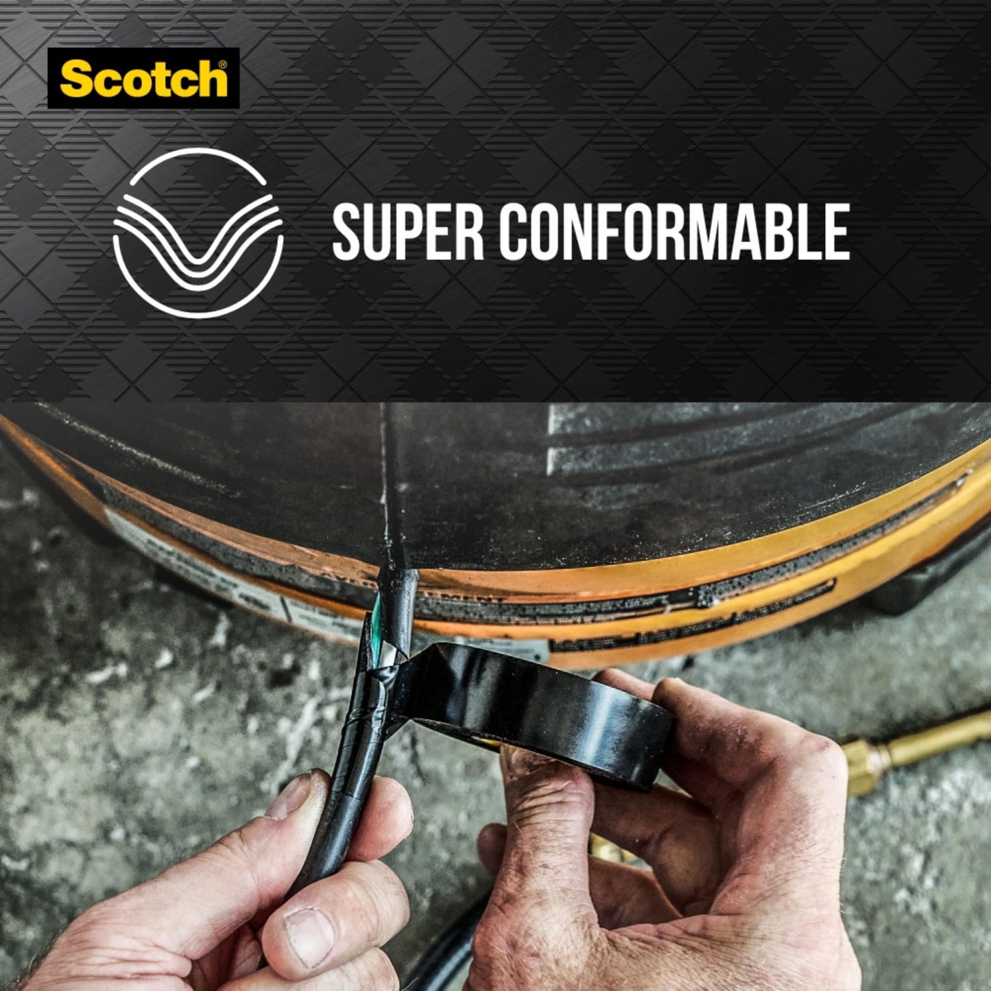 Scotch Super 33+ Vinyl Electrical Tape: 3/4 in. x 66 ft. (Black) [10 Pack]