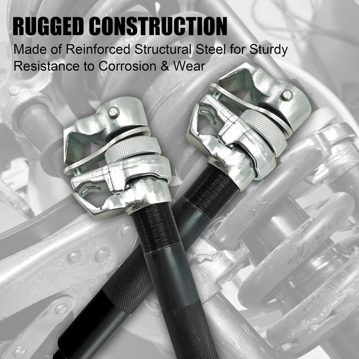 SGT Coil Spring Compressor Tool, Heavy Duty Universal Strut Spring Compressor Tool Set,Spring Compressor Tool Automotive for Car Truck with Safety Brackets