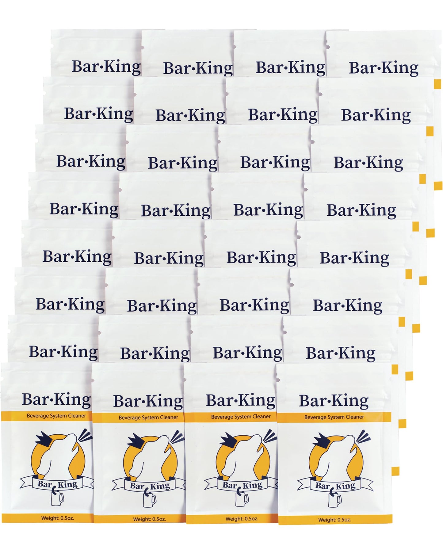 Bar-King Beer-Line Cleaning Powder - 32 Individual Cleaning Packets