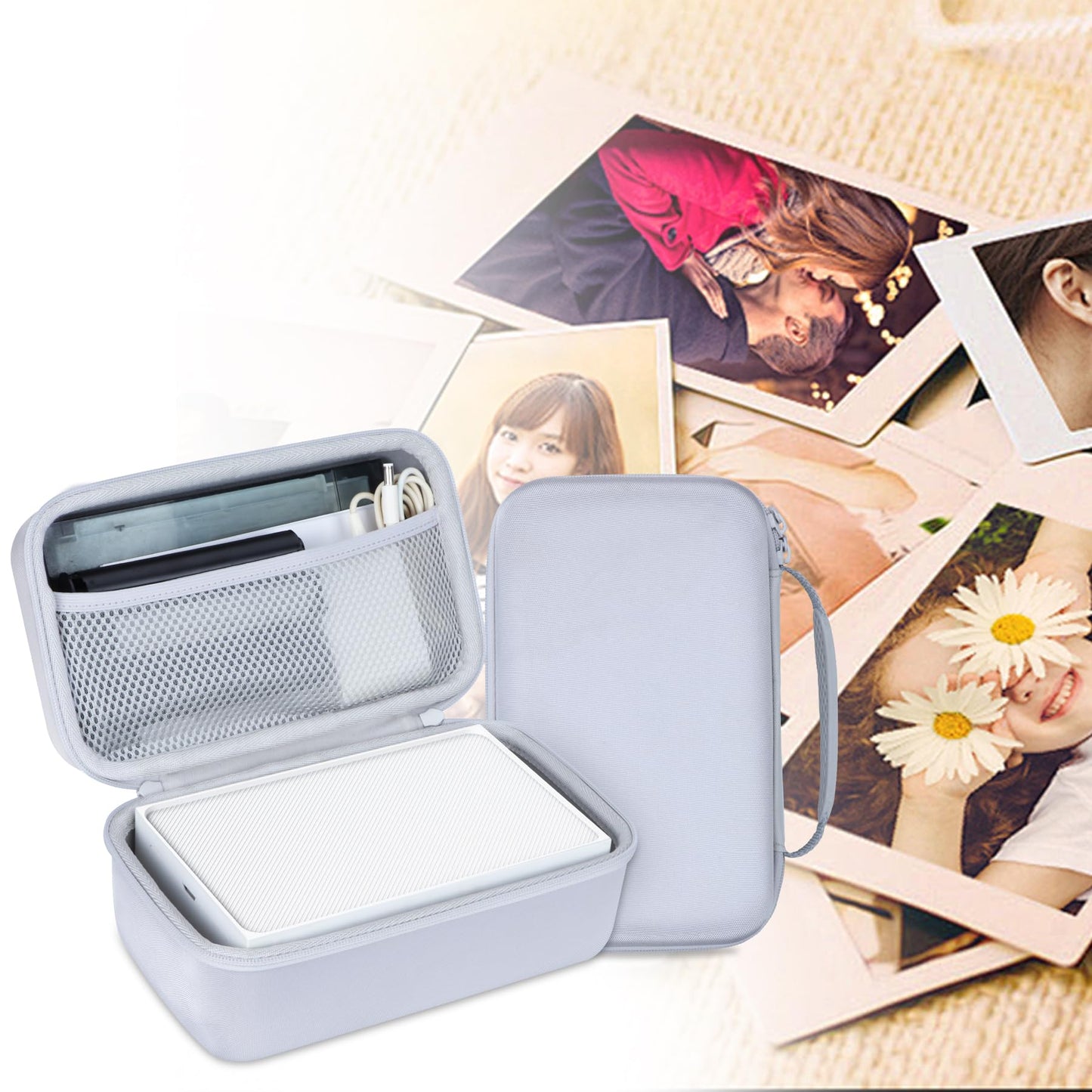 Lebakort Hard Case Compatible with Liene 4x6'' Photo Printer Full-Color Portable Instant Photo Printer