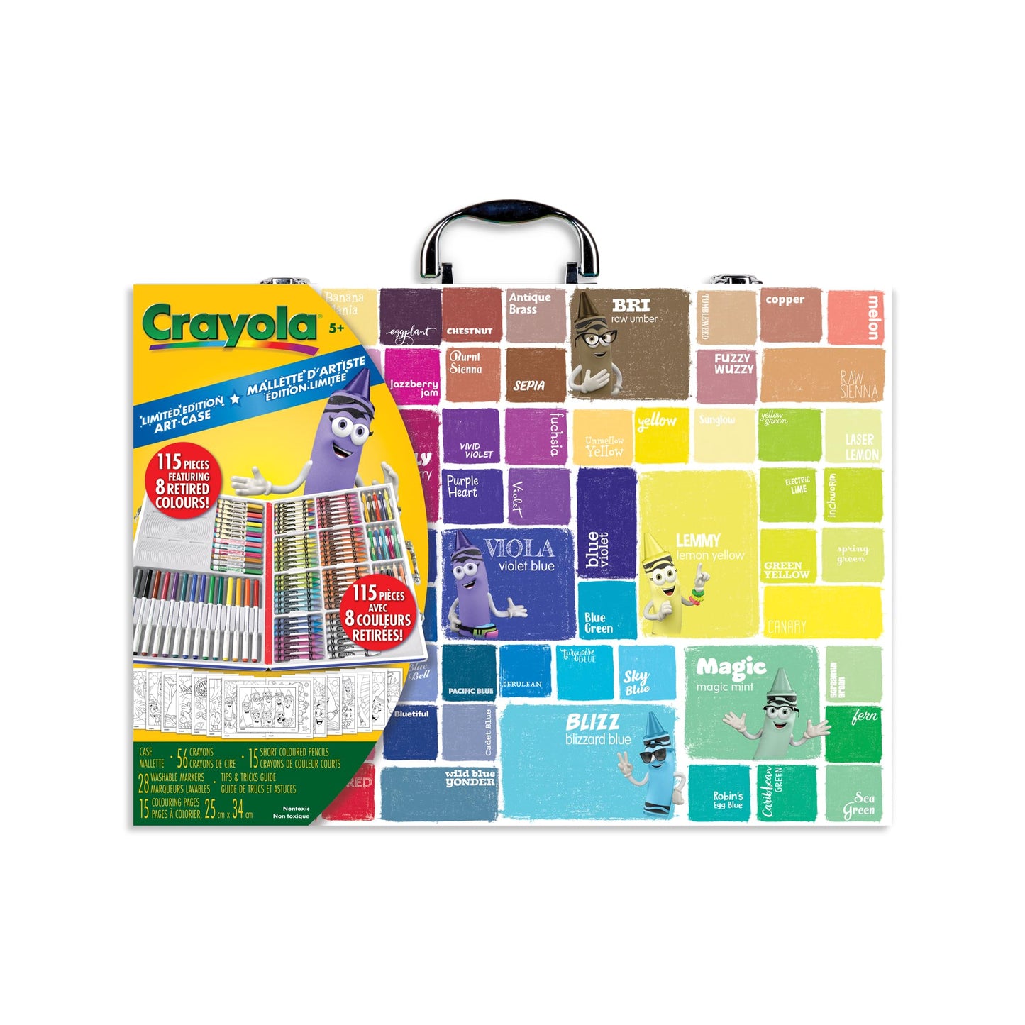 Retired Colours Inspiration Art Case