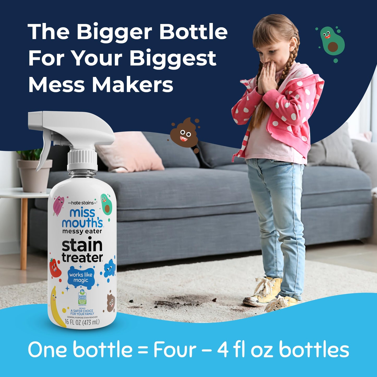 s Messy Eater Stain Treater Spray - 16o