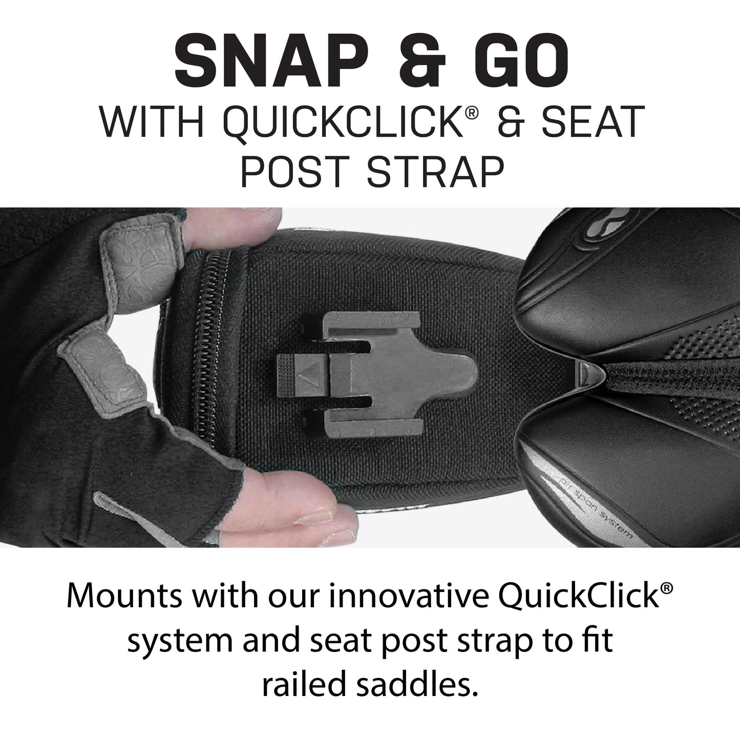 Aero Wedge Pack, with Fixer F25, Small