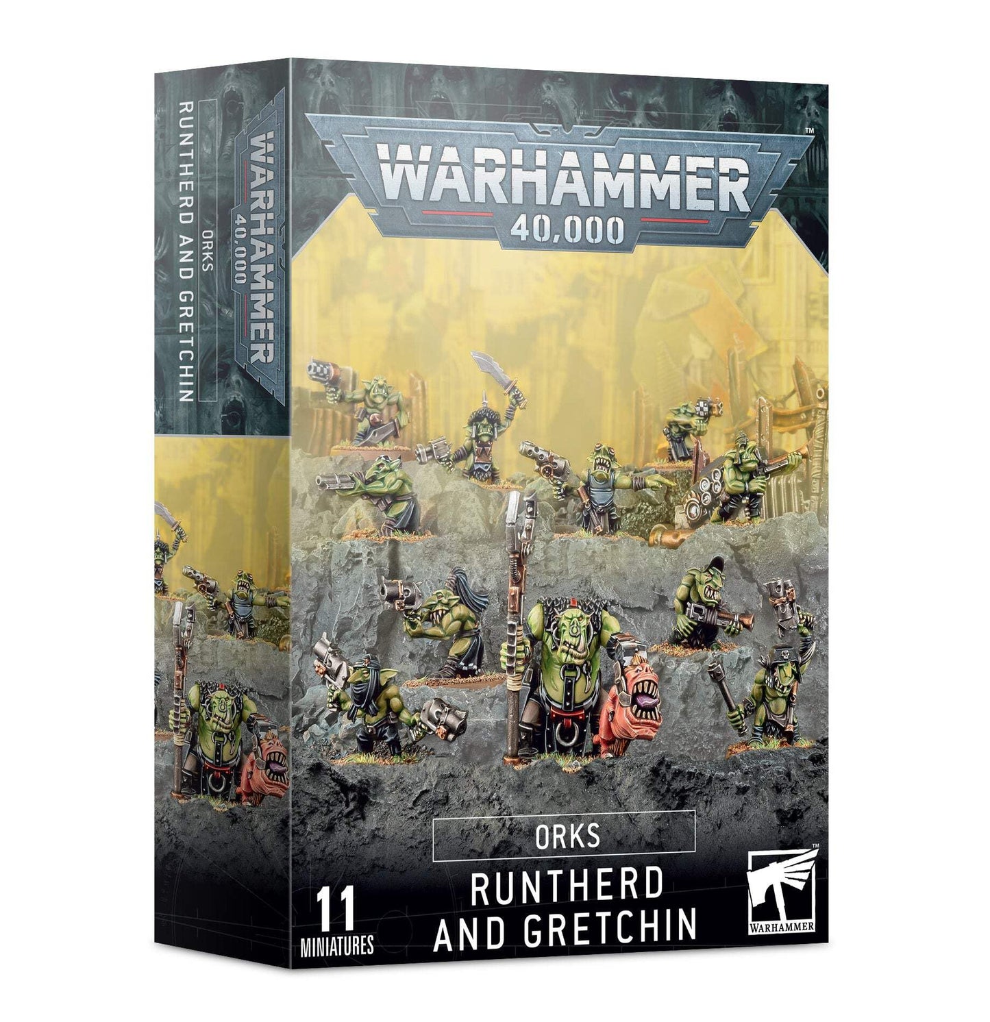Warhammer 40,000 - Orks: Runtherd and Gretchin - Games workshop