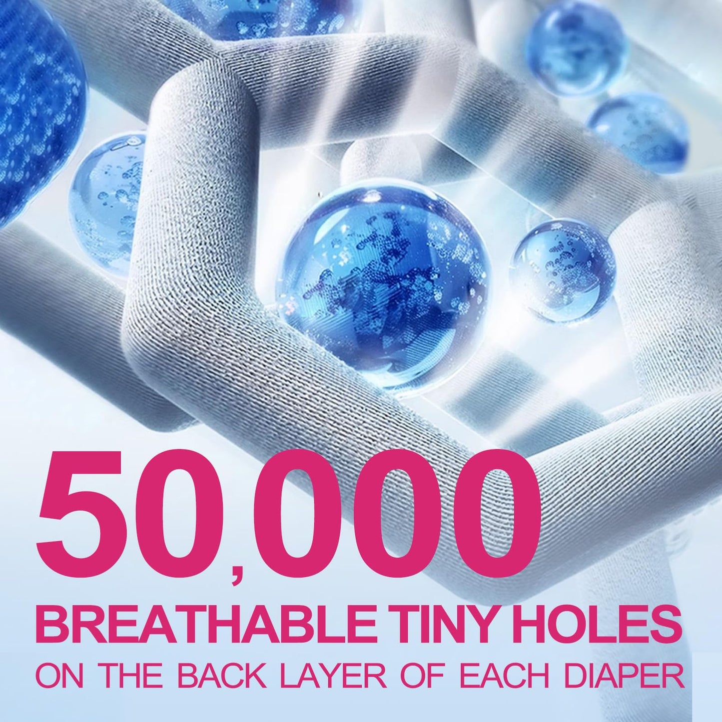 HONEY CARE All-Absorb Disposable Female Dog Diapers Small Size, Improved, 40 Count, Super Absorbent, Breathable, Wetness Indicator, WHITE AND BLUE , S (Pack of 1)