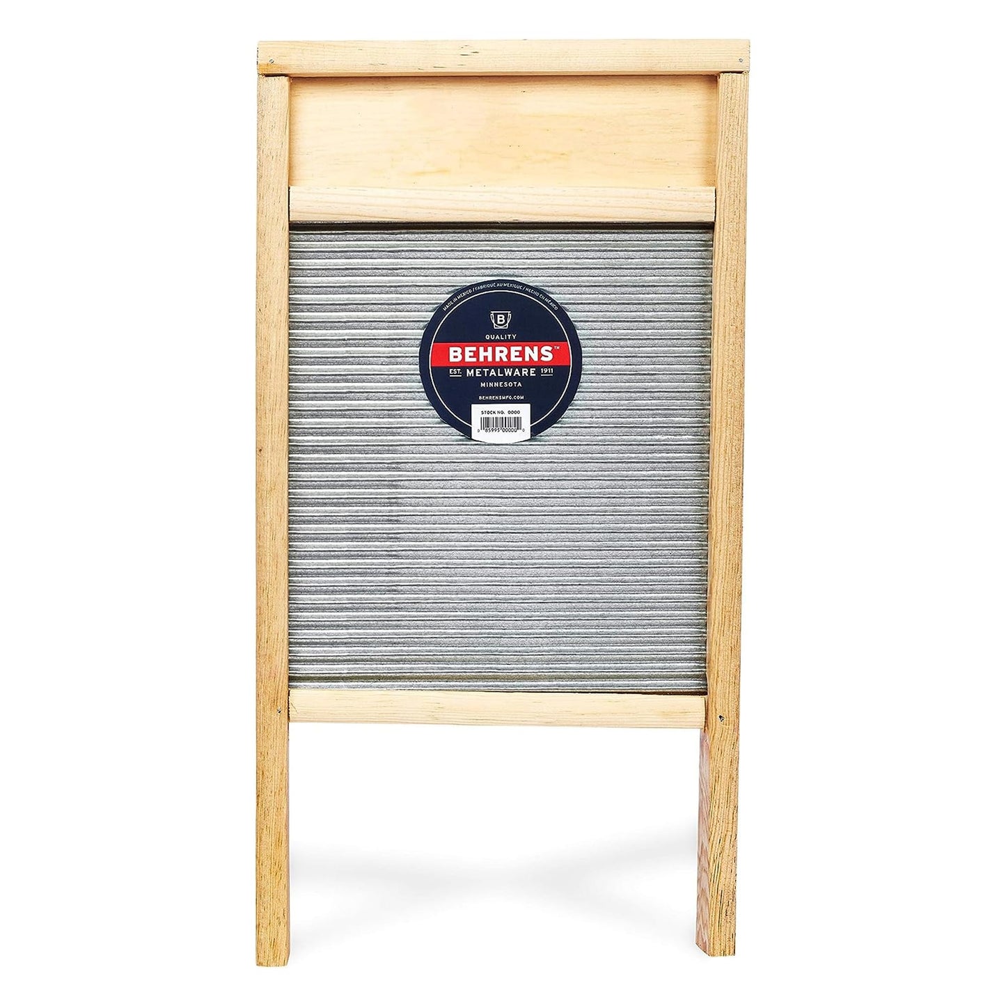 Behrens BWBG12, Galvanized Washboard 12.5-Inch by 24.5-Inch