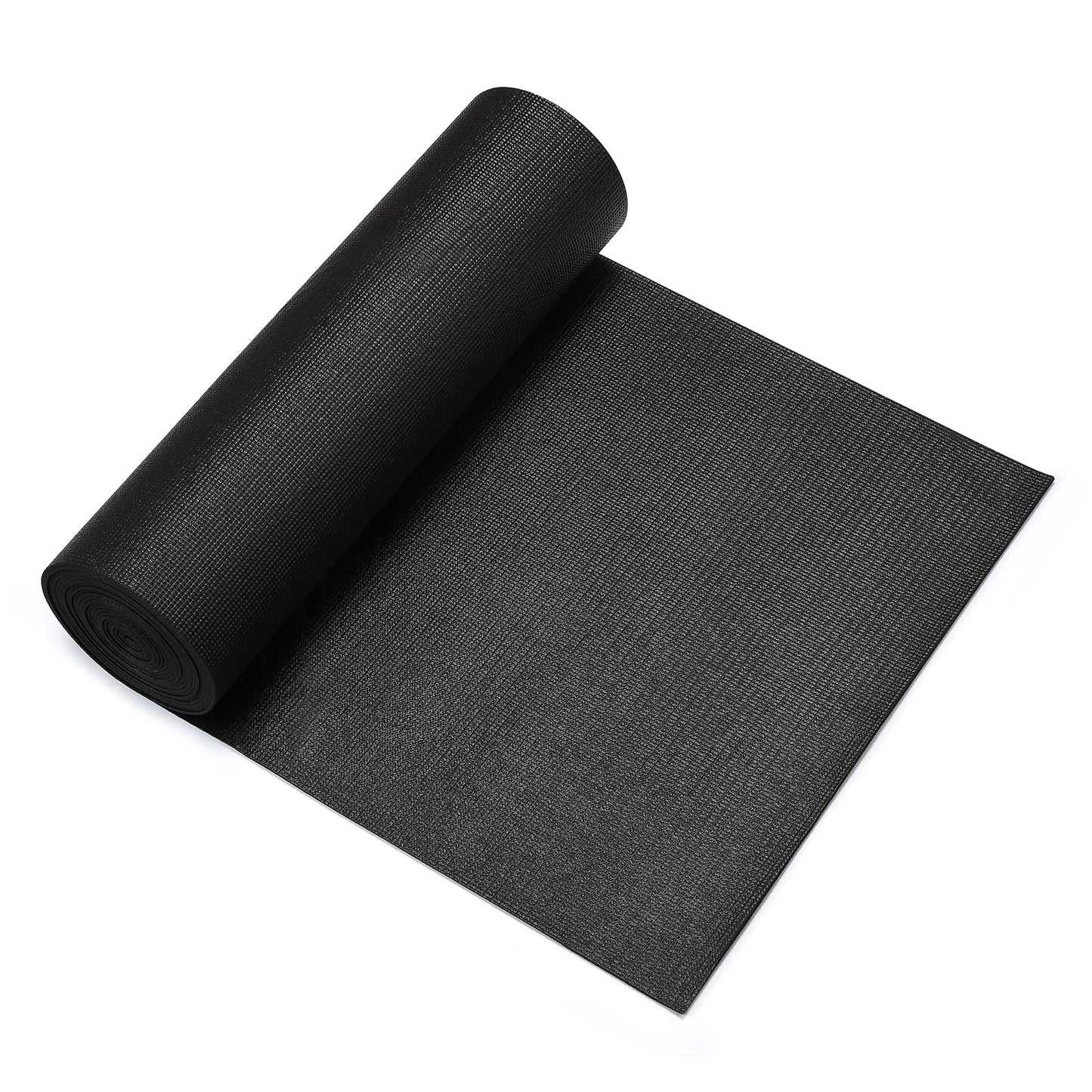 CASOMAN Professional Tool Box and Drawer Liner, Black, Easy Cut Non-Slip Foam Rubber Toolbox Drawer Liner Mat - Adjustable Thick Cabinet Liners, 24inch (Wide) X 24feet (Long)