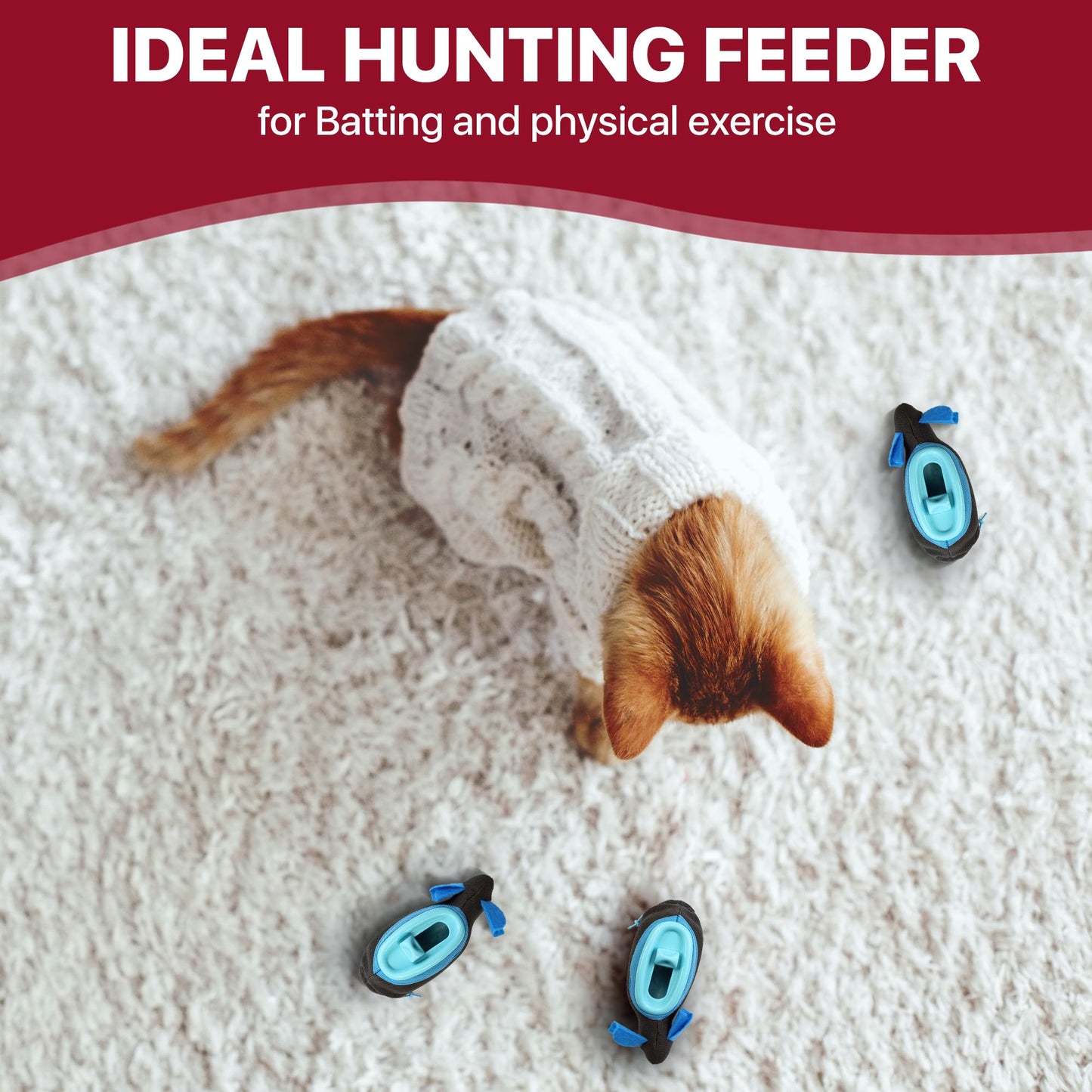 Ethical Pet Products 68000719: Cat Feeder Indoor Hunting