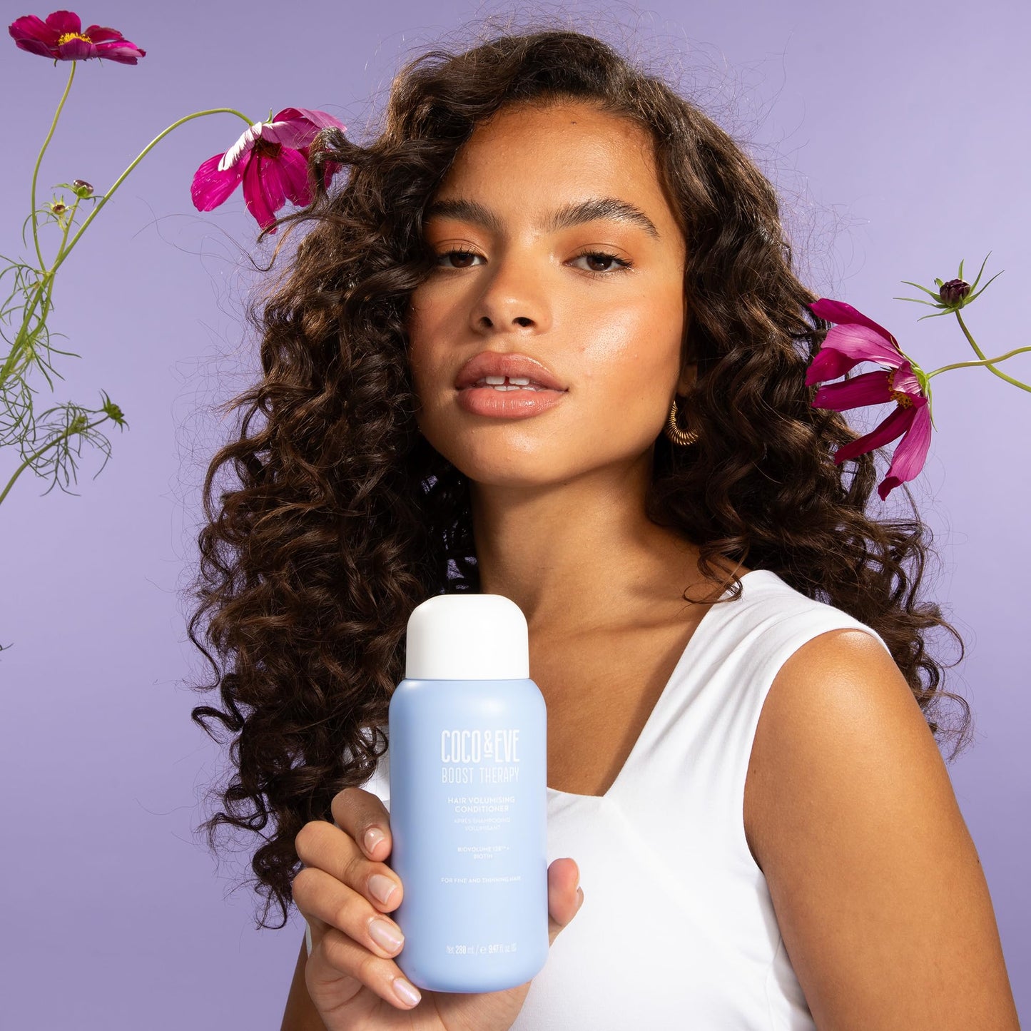 Coco & Eve Boost Therapy Volumizing Shampoo with Biotin, Panthenol to Target Hair Thinning, Enhance Volume and Density. Strengthening, Thickening Shampoo for Fuller, Healthier Hair. (9.47 fl oz)