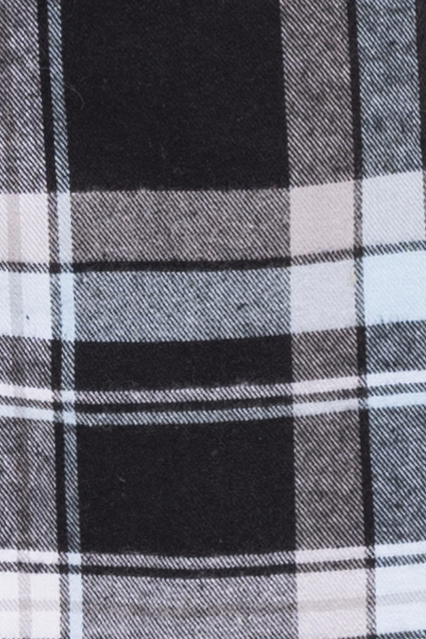 AMERICAN HEAVEN Men's Flannel Fleece Robe | Soft Cotton Shawl Collar Full Length Plaid Robe, Black/Blue Plaid, Small-Medium