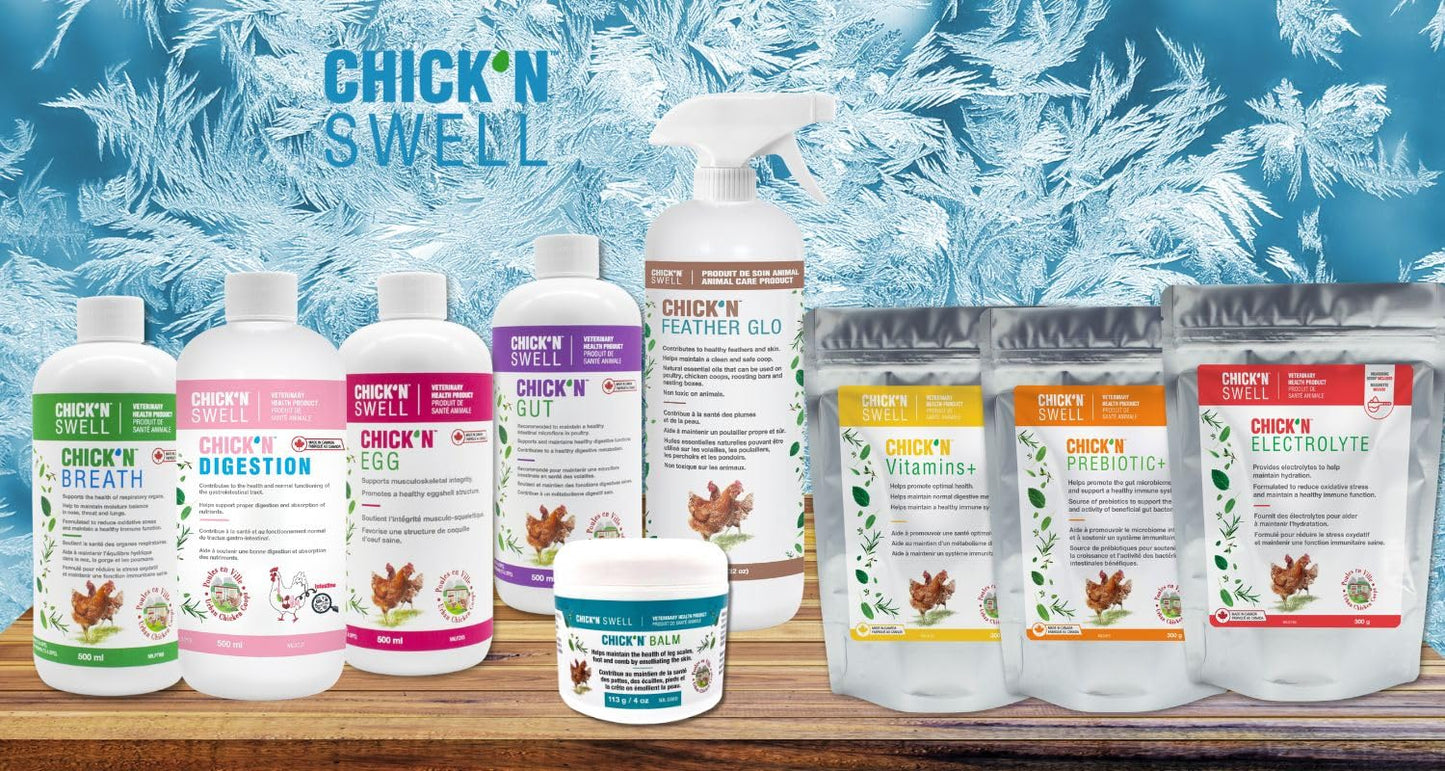 Chicken, Birds and Poultry Digestive Support- 500 ml - Made in Canada